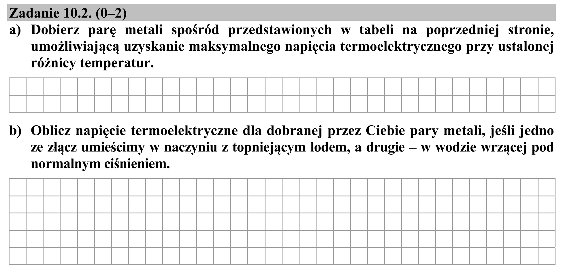 Matura, maj 2015, zadanie 10.2
