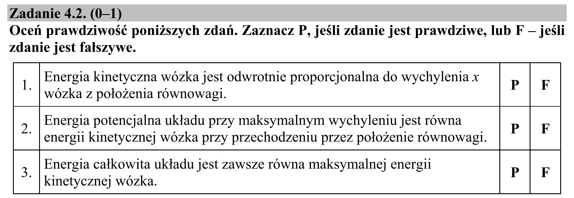 Matura, maj 2015, zadanie 4.2