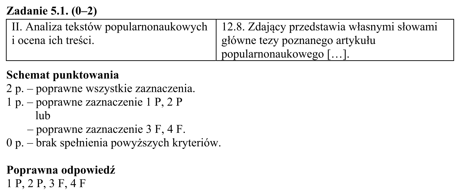 Matura, maj 2016, odpowiedź do zadania 5.1