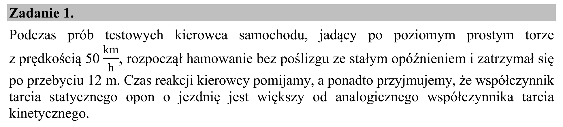 Matura, maj 2017, wstęp zadania 1
