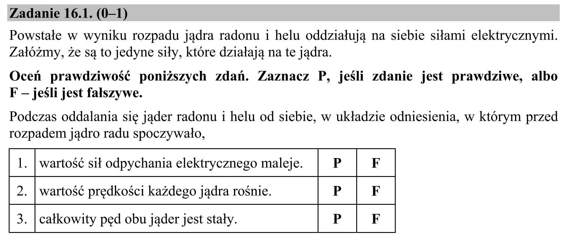 Matura, maj 2017, zadanie 16.1