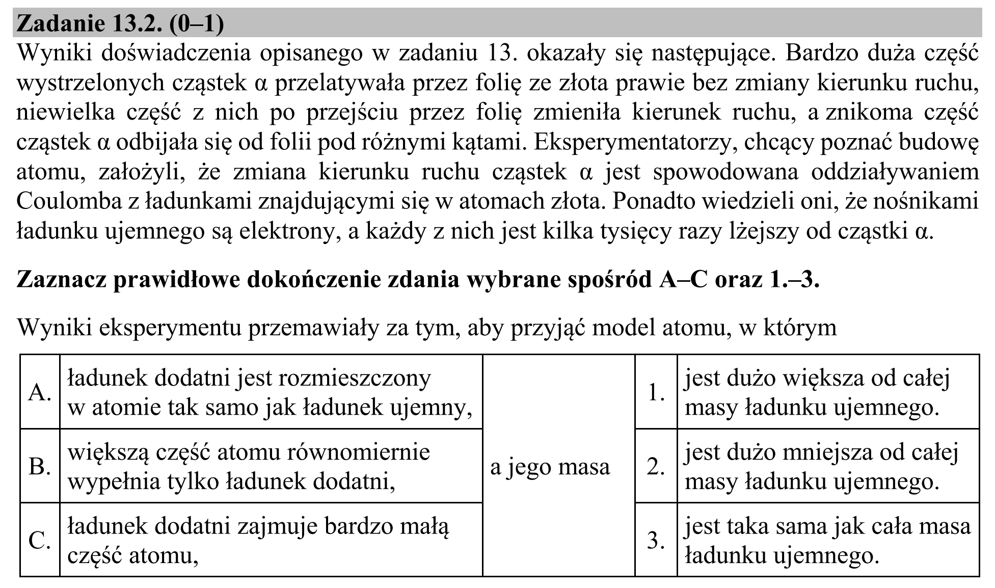 Matura, maj 2018, zadanie 13.2