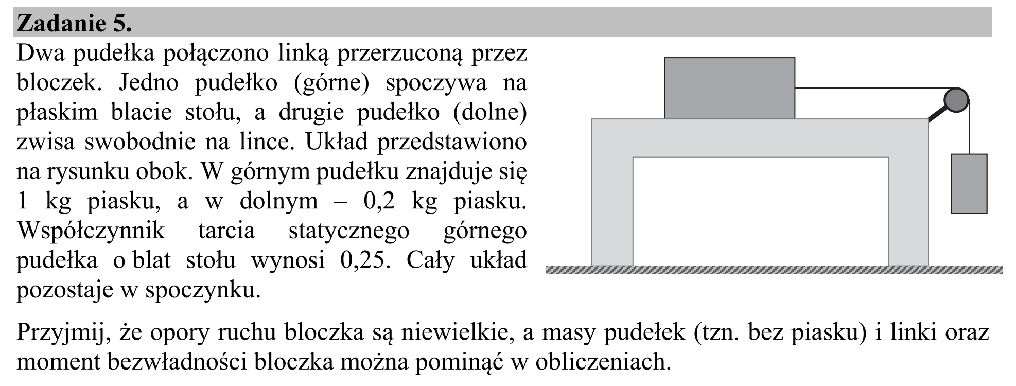 Matura, maj 2018, wstęp zadania 5