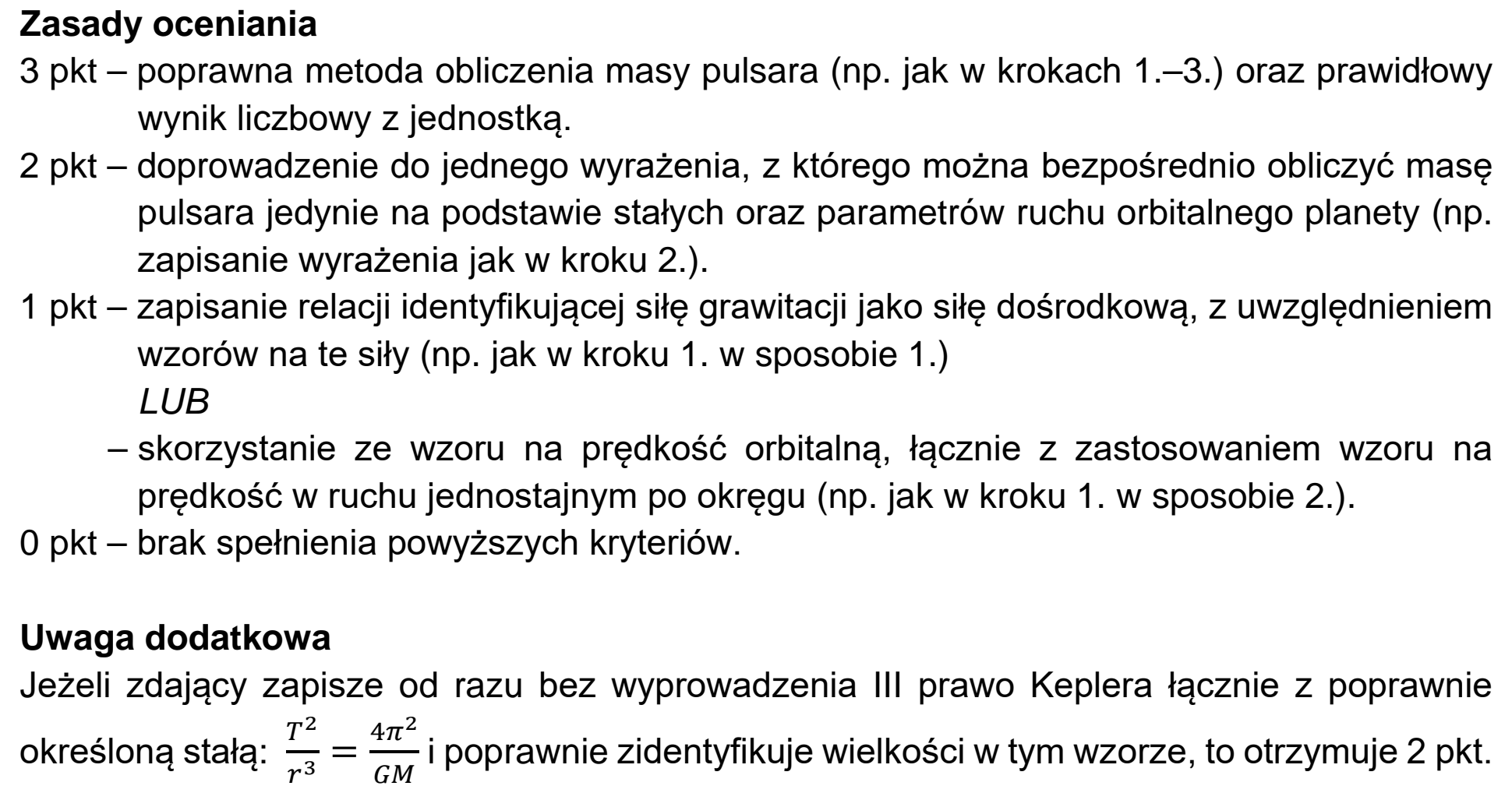 Matura, maj 2020, odpowiedź do zadania 12.1