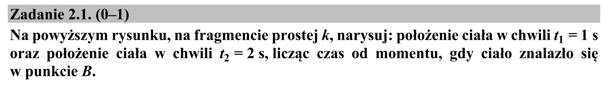 Matura, maj 2020, zadanie 2.1