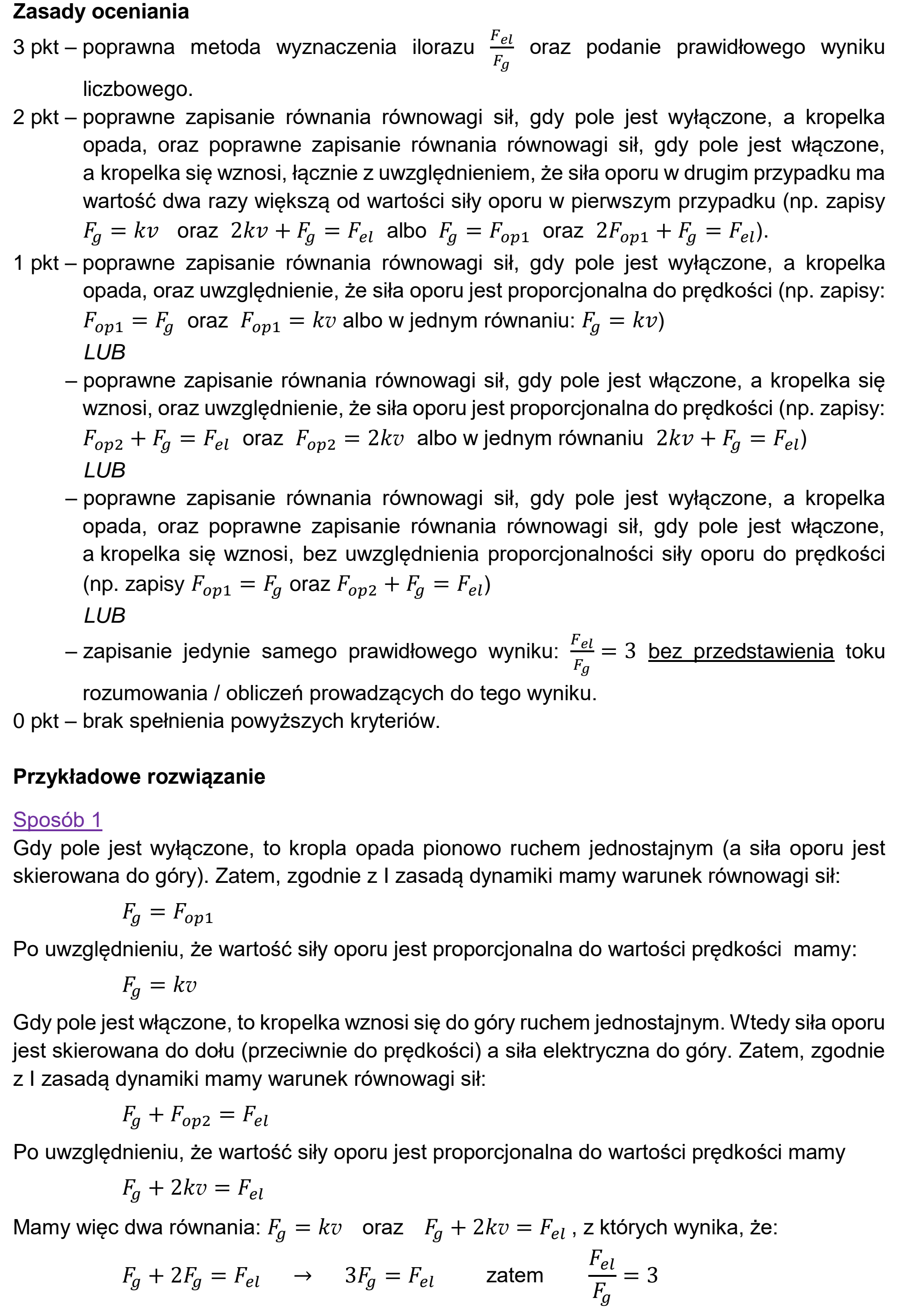 Matura, maj 2021, odpowiedź do zadania 10.1