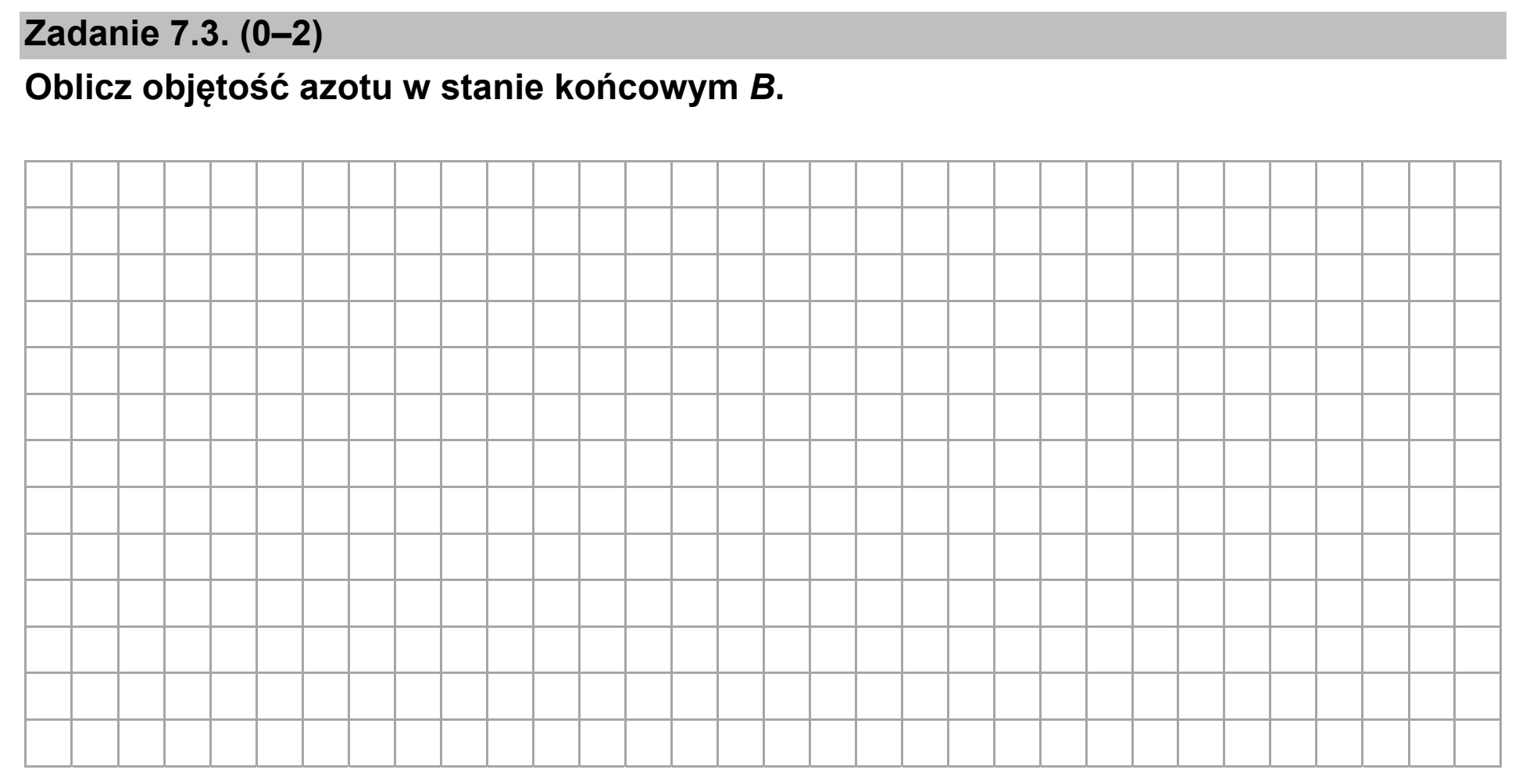 Matura, maj 2021, zadanie 7.3