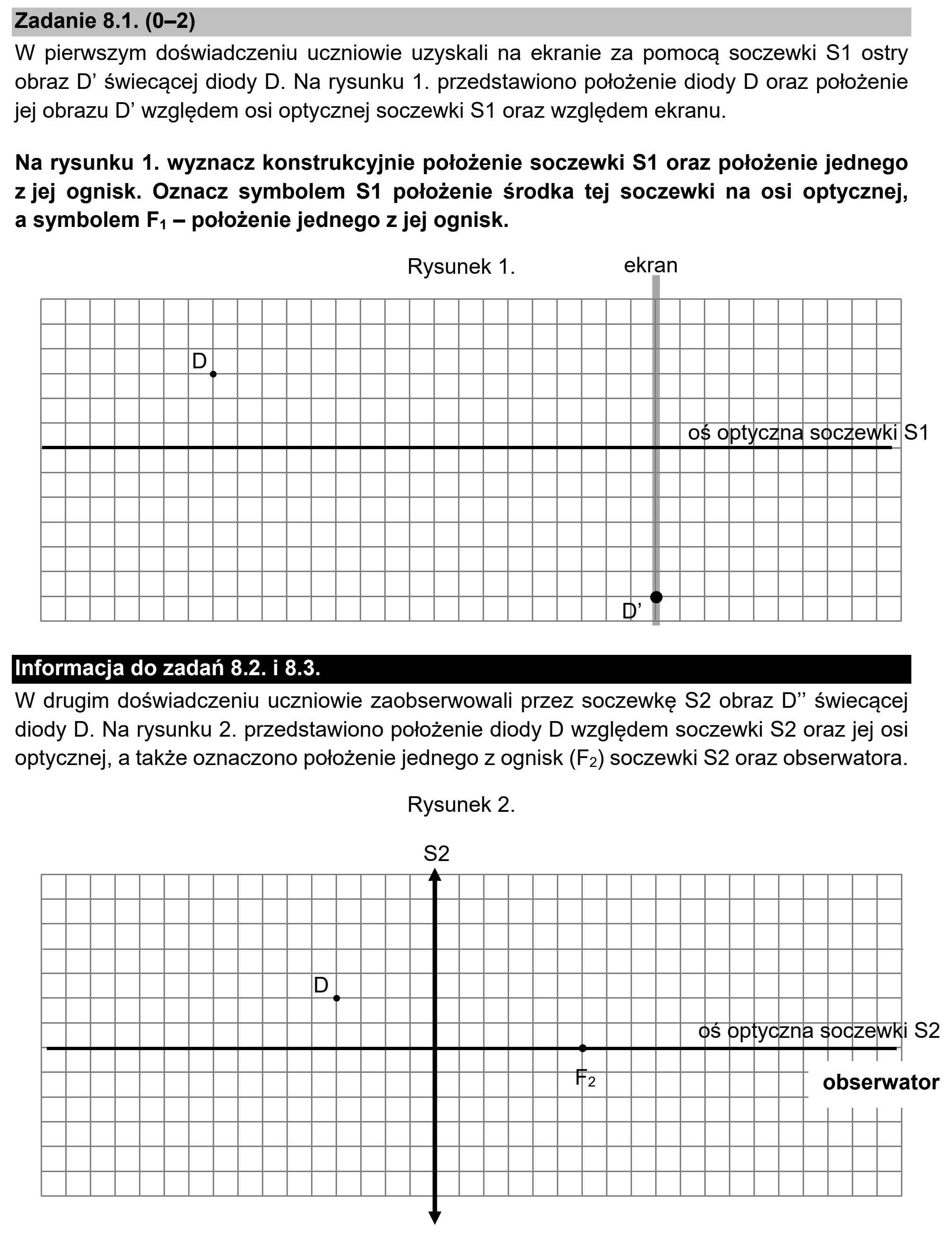 Matura, maj 2021, zadanie 8.1