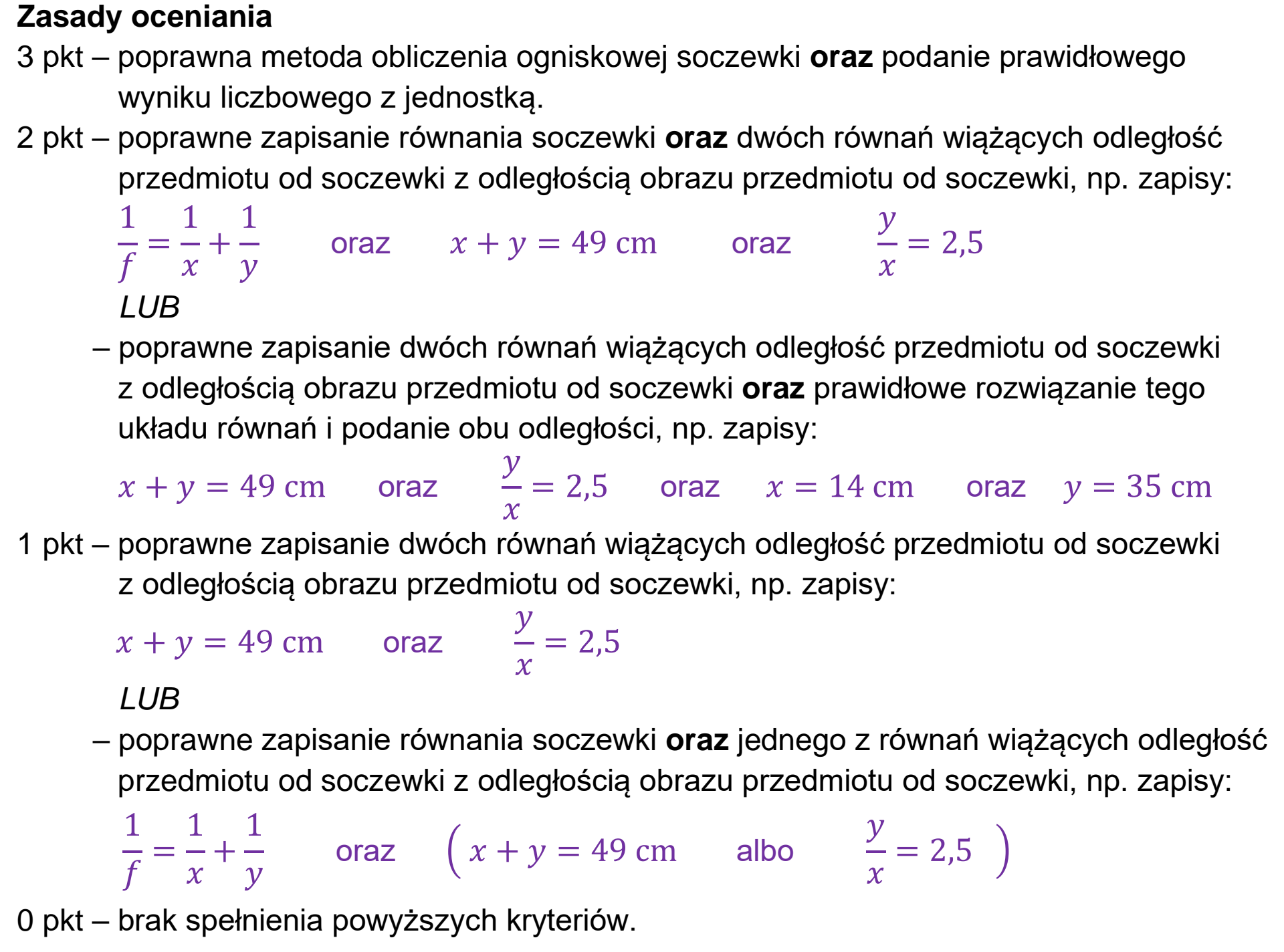 Matura, maj 2022, odpowiedź do zadania 9.1, fragment 1