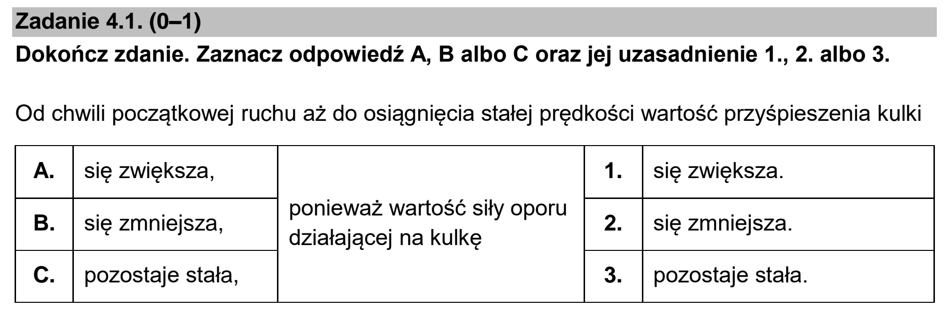Matura, maj 2022, zadanie 4.1