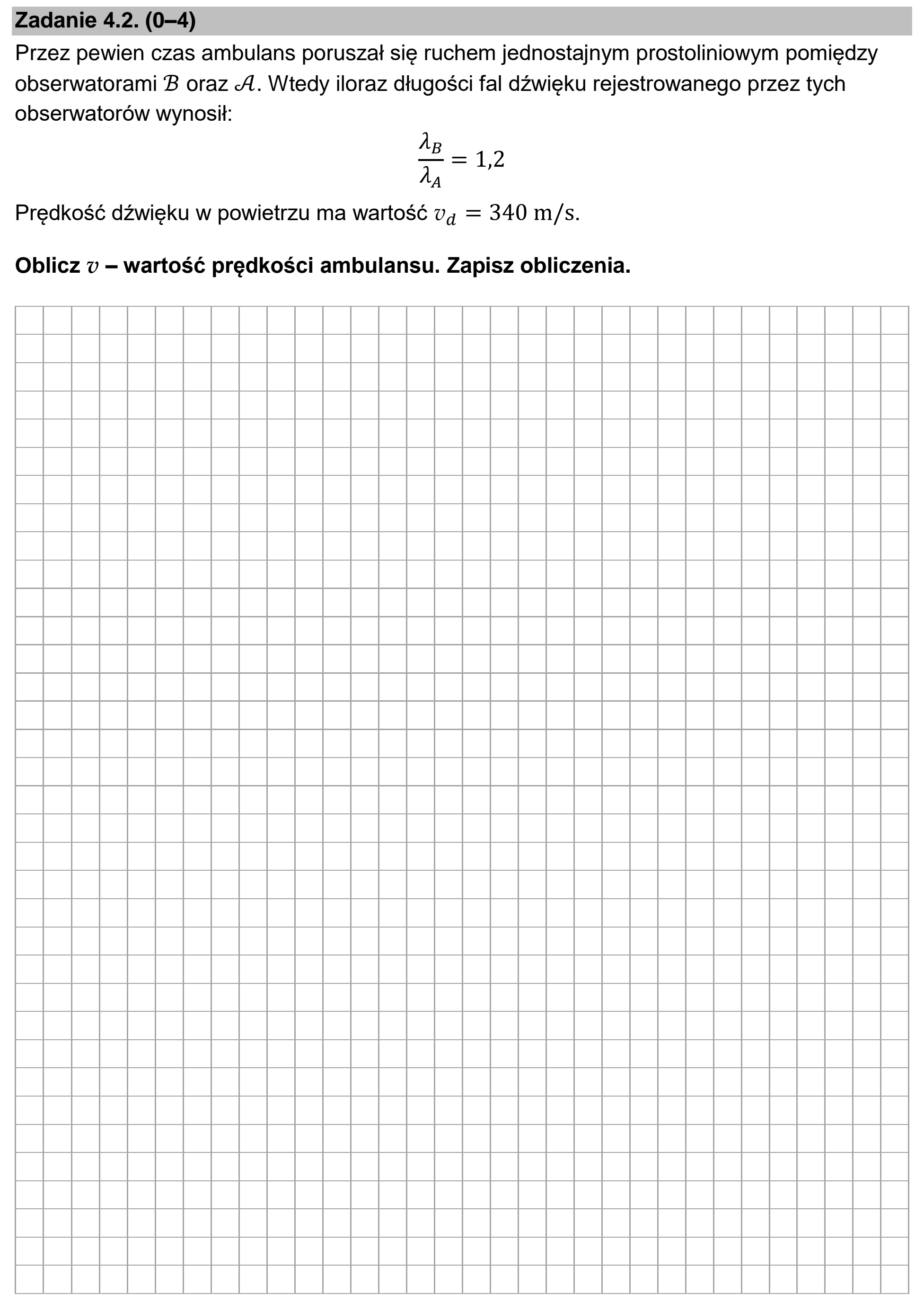 Matura, maj 2024, zadanie 4.2