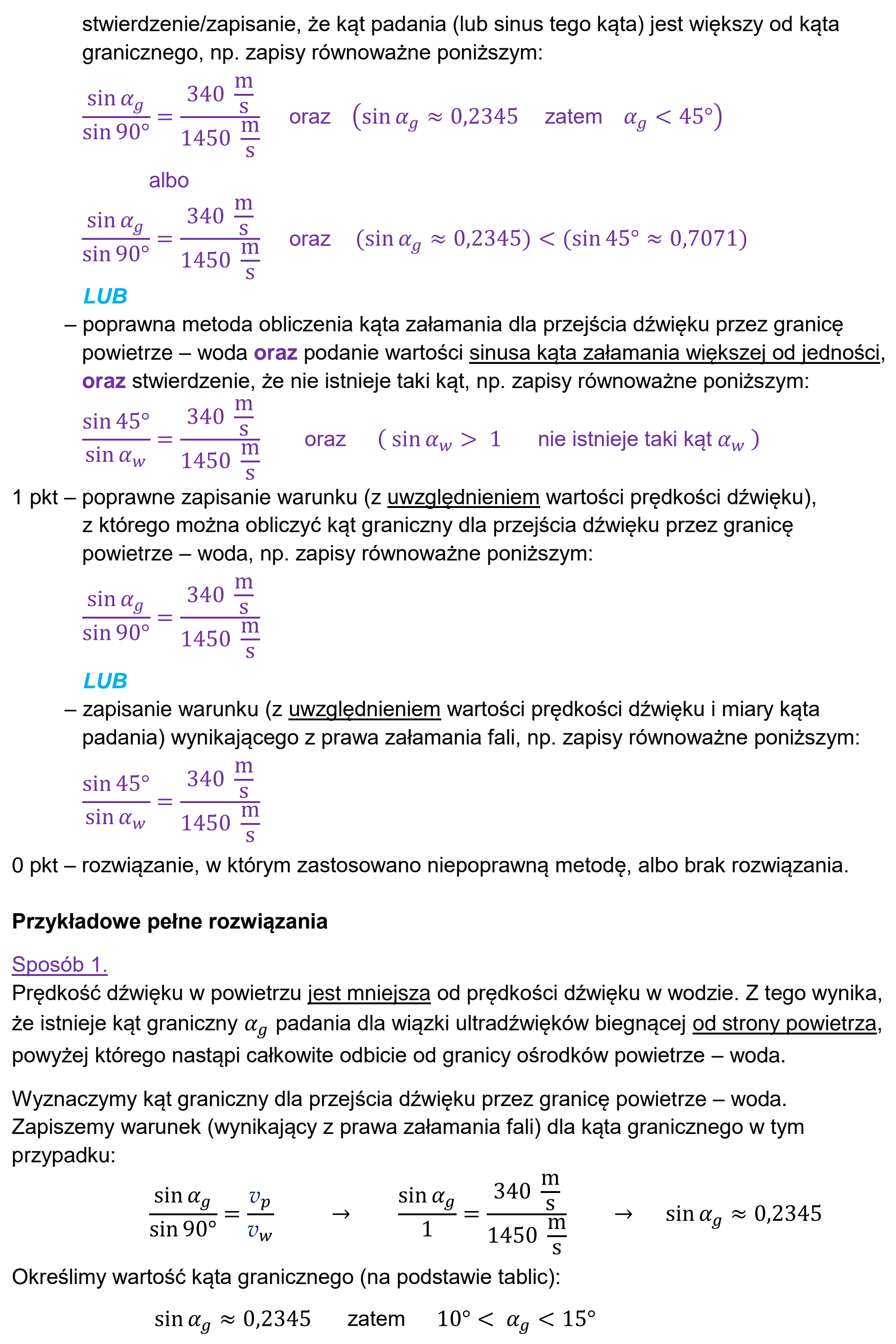 Matura, maj 2025, odpowiedź do zadania 3.2, fragment 2