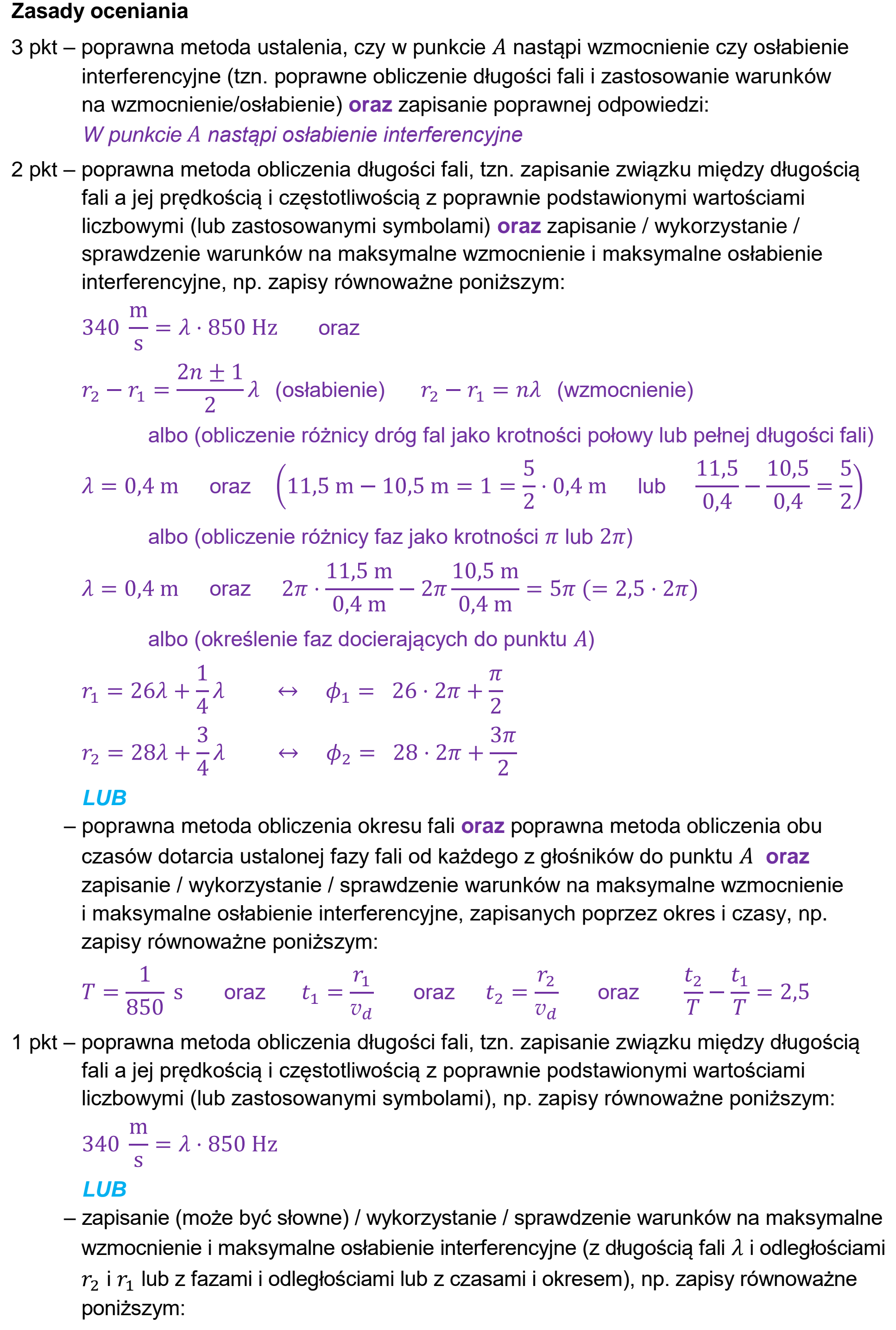 Matura, maj 2025, odpowiedź do zadania 4.2, fragment 1