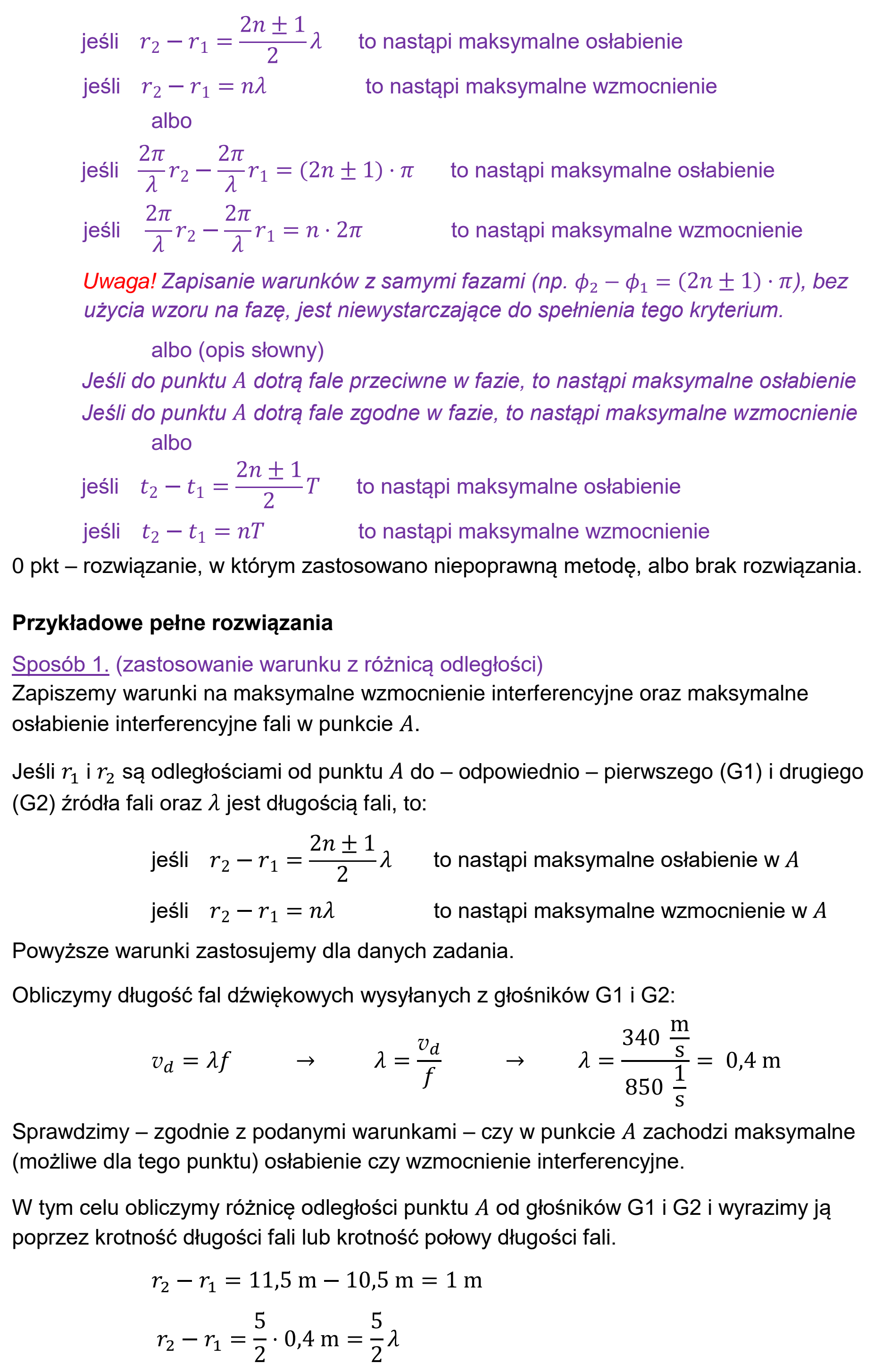 Matura, maj 2025, odpowiedź do zadania 4.2, fragment 2