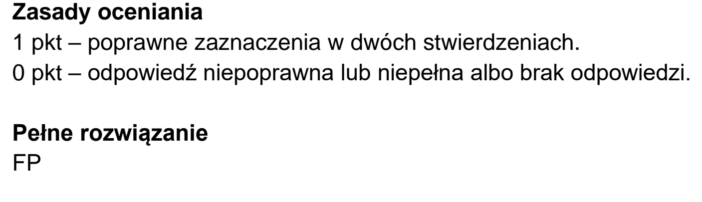 Matura, maj 2026, odpowiedź do zadania 1.1