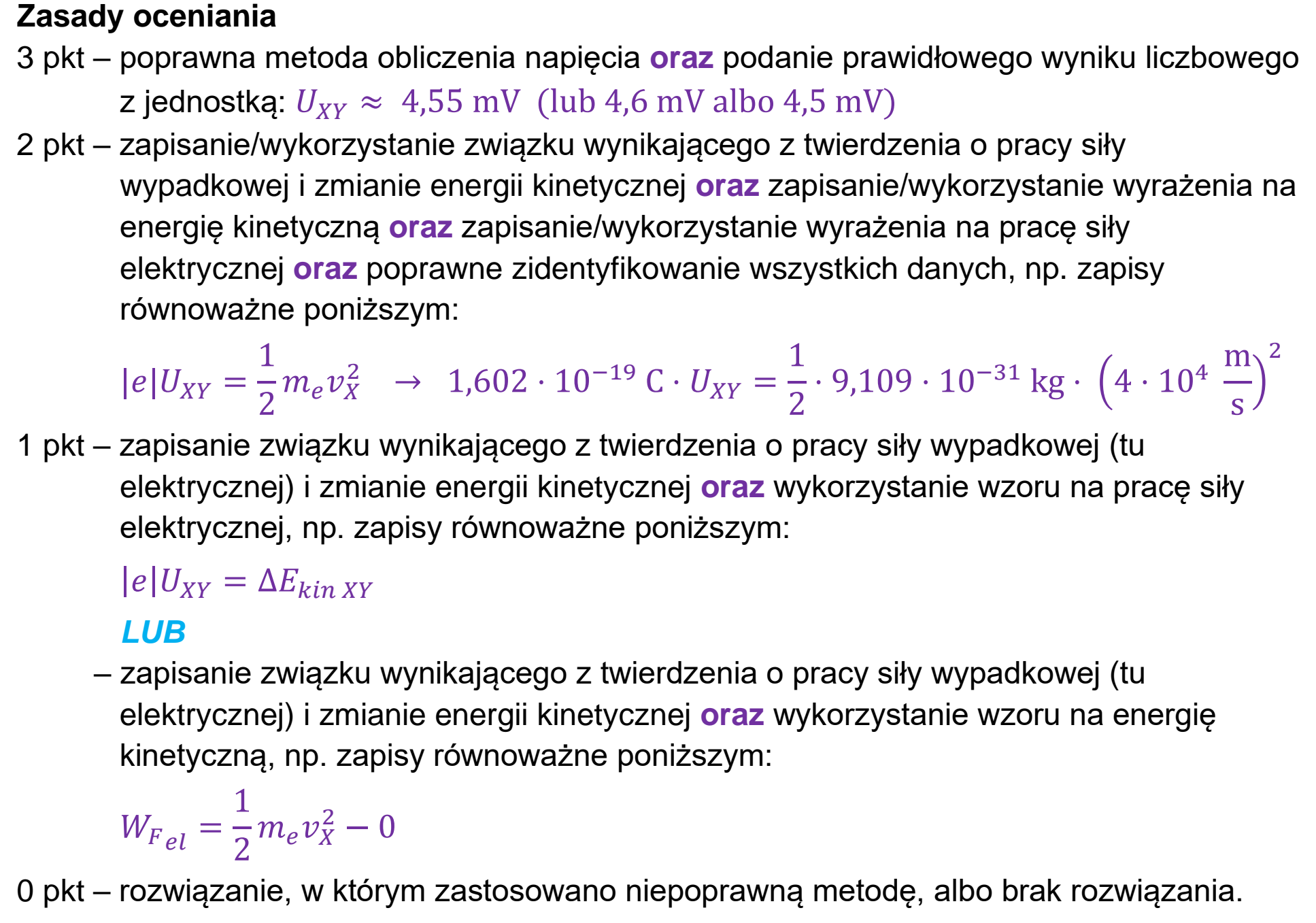 Matura, maj 2026, odpowiedź do zadania 10