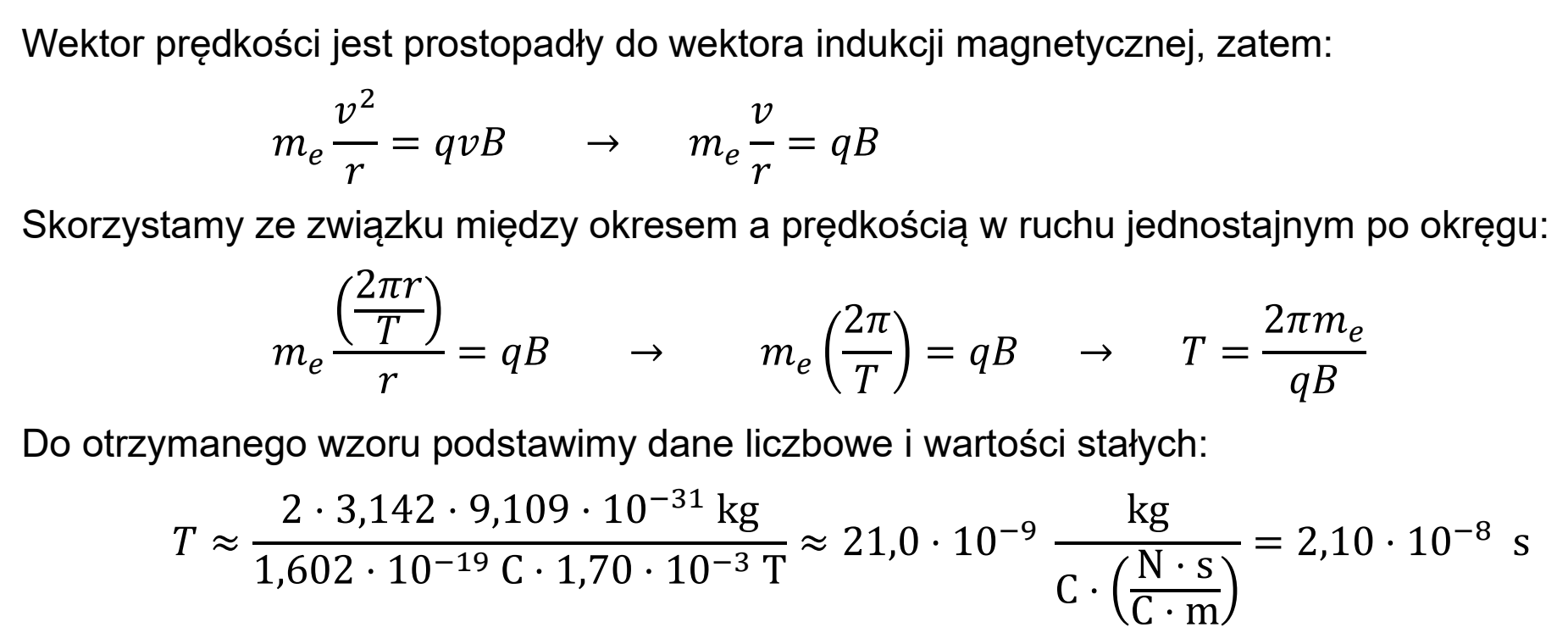 Matura, maj 2026, odpowiedź do zadania 9, fragment 2