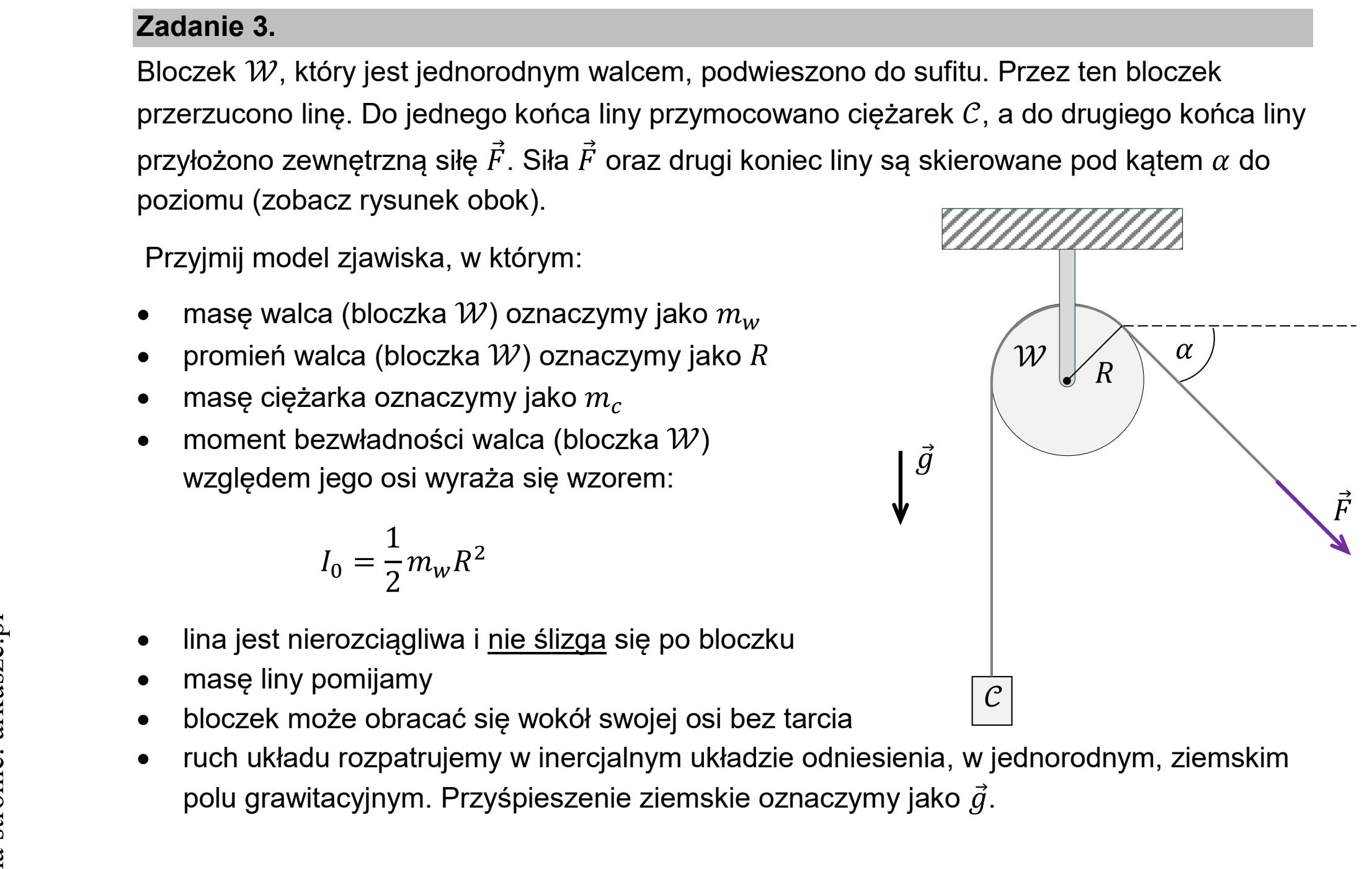 Matura, maj 2026, wstęp zadania 3