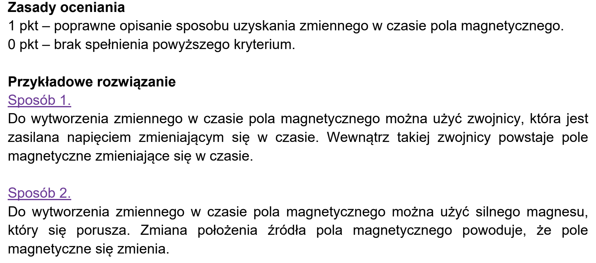 Matura próbna, marzec 2021, odpowiedź do zadania 10.2