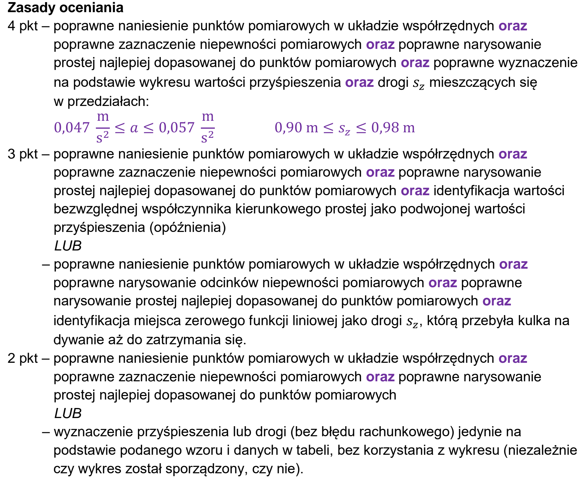 Matura dodatkowa, czerwiec 2023, odpowiedź do zadania 1.2