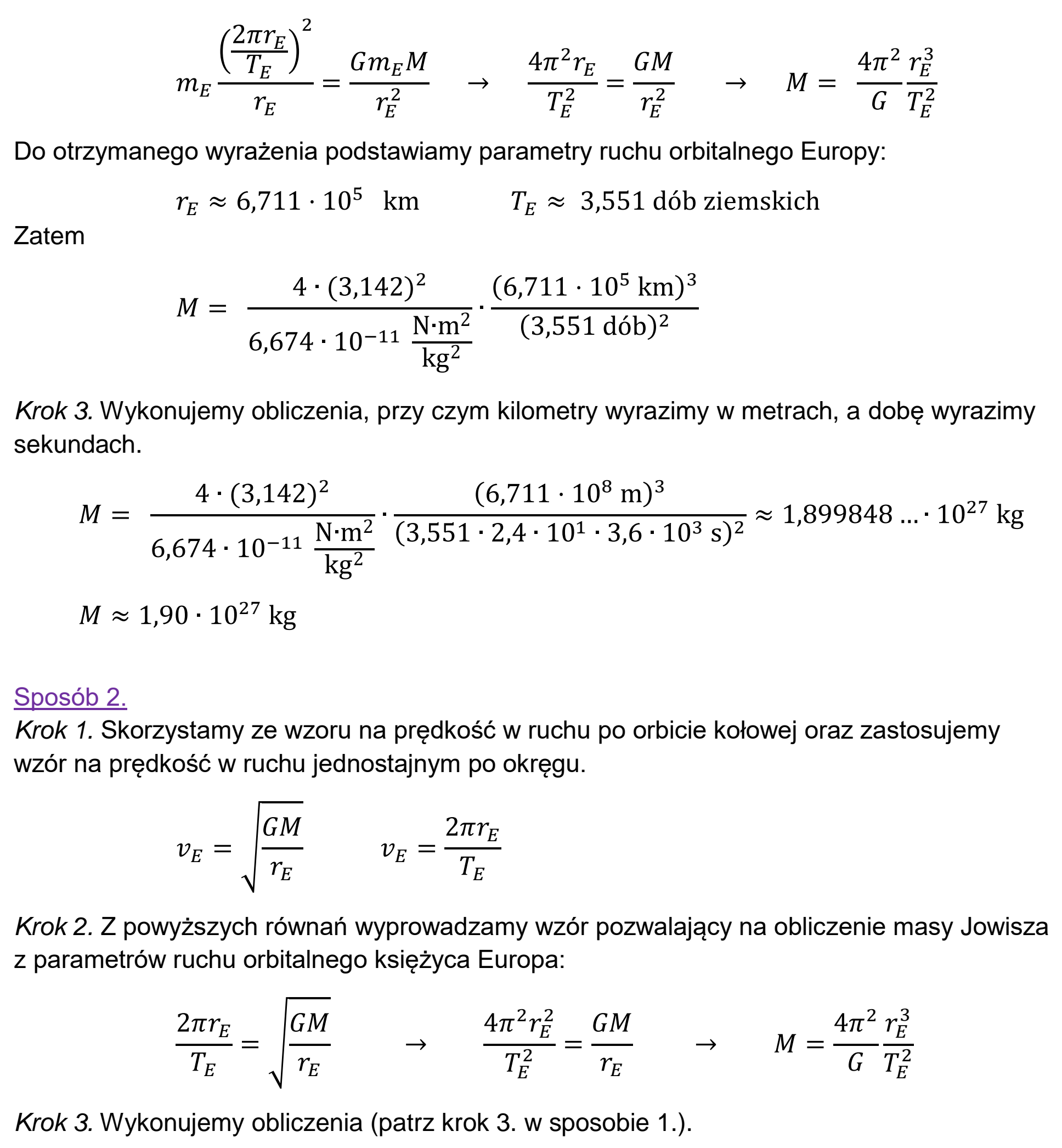 Matura dodatkowa, czerwiec 2023, odpowiedź do zadania 8.3, fragment 2