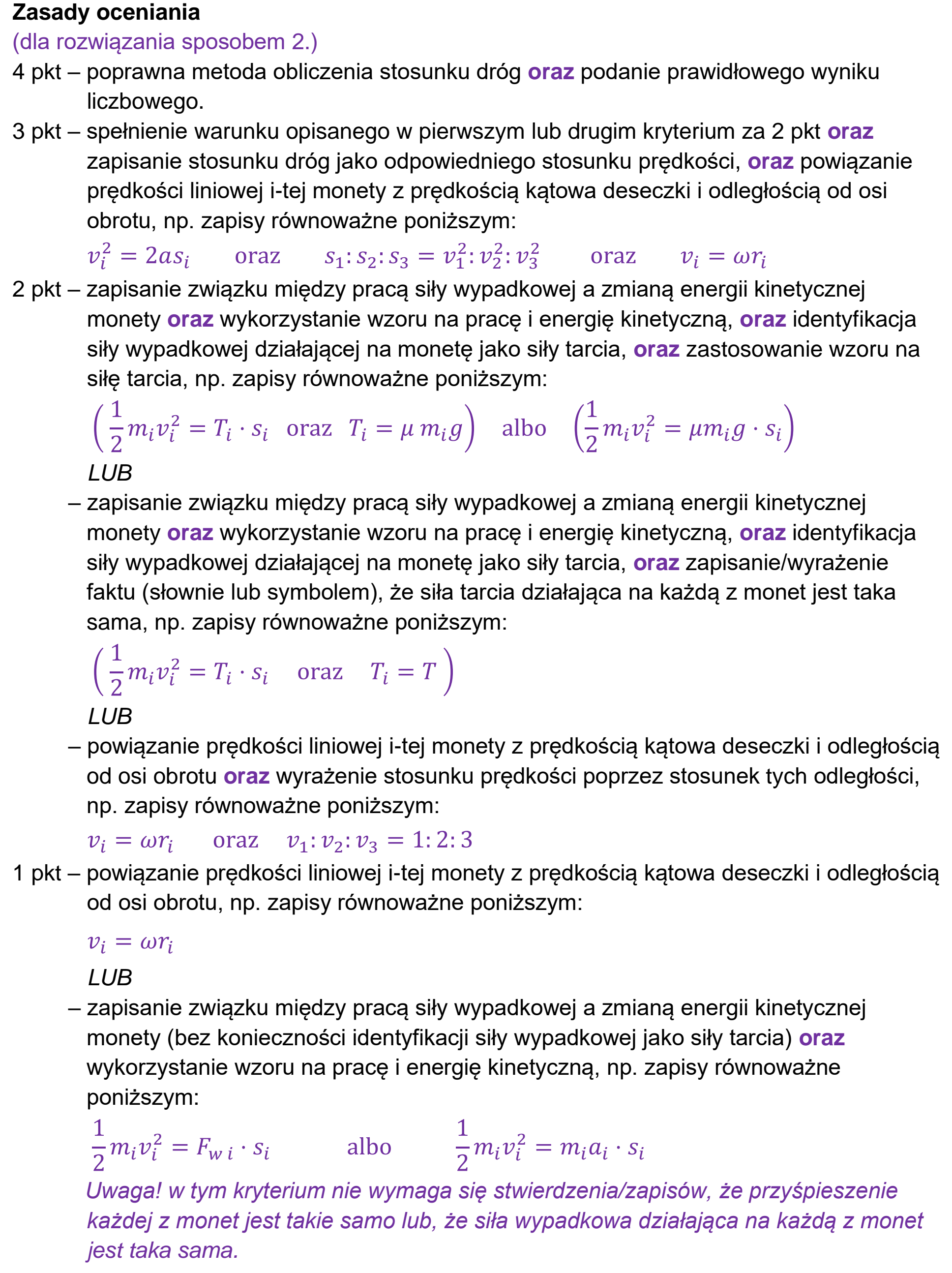Matura dodatkowa, czerwiec 2024, odpowiedź do zadania 1.2, fragment 1