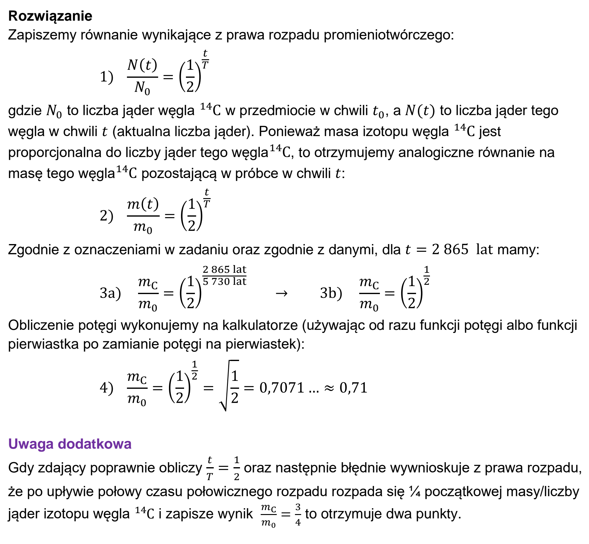 Matura dodatkowa, czerwiec 2024, odpowiedź do zadania 10.2, fragment 2