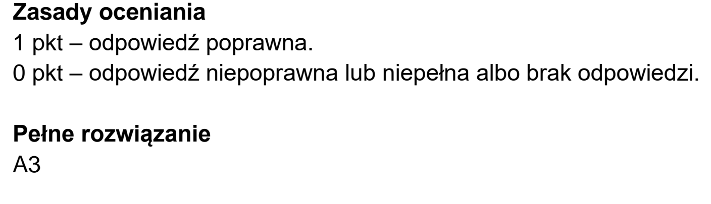 Matura dodatkowa, czerwiec 2025, odpowiedź do zadania 2.2