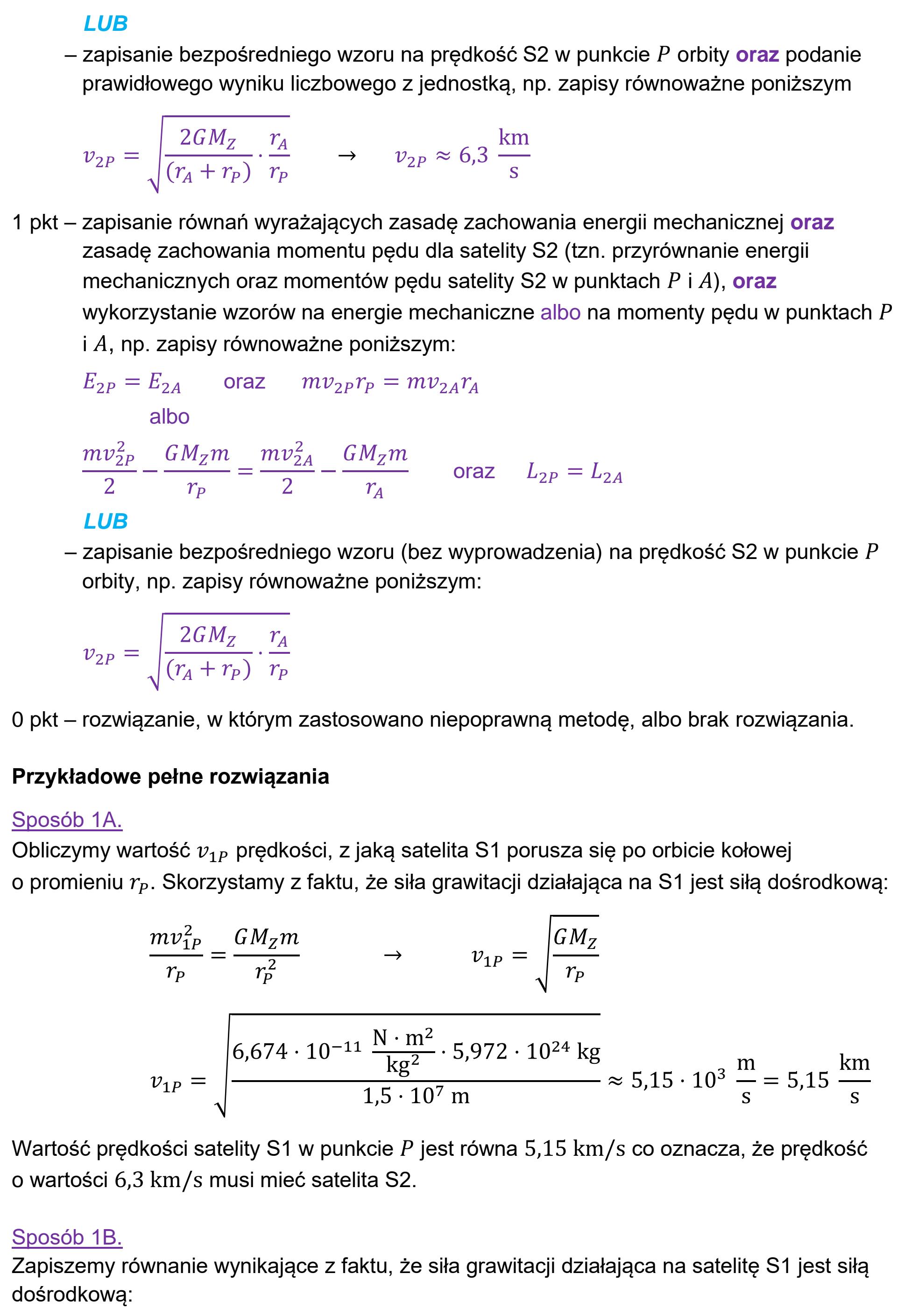 Matura dodatkowa, czerwiec 2025, odpowiedź do zadania 4.2, fragment 2