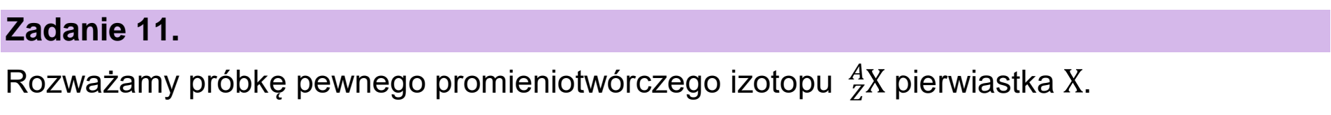 Matura dodatkowa, czerwiec 2025, wstęp zadania 11