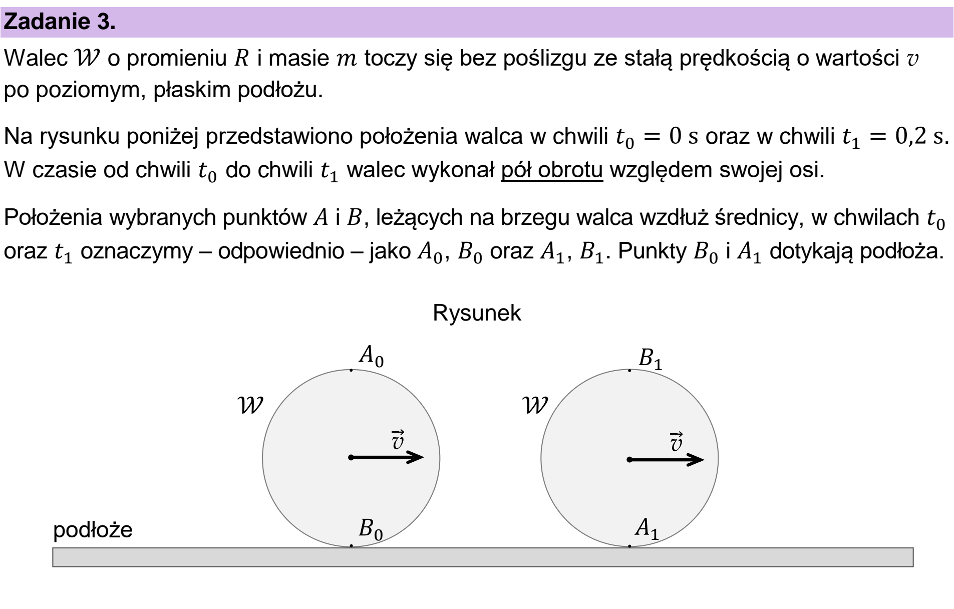 Matura dodatkowa, czerwiec 2025, wstęp zadania 3