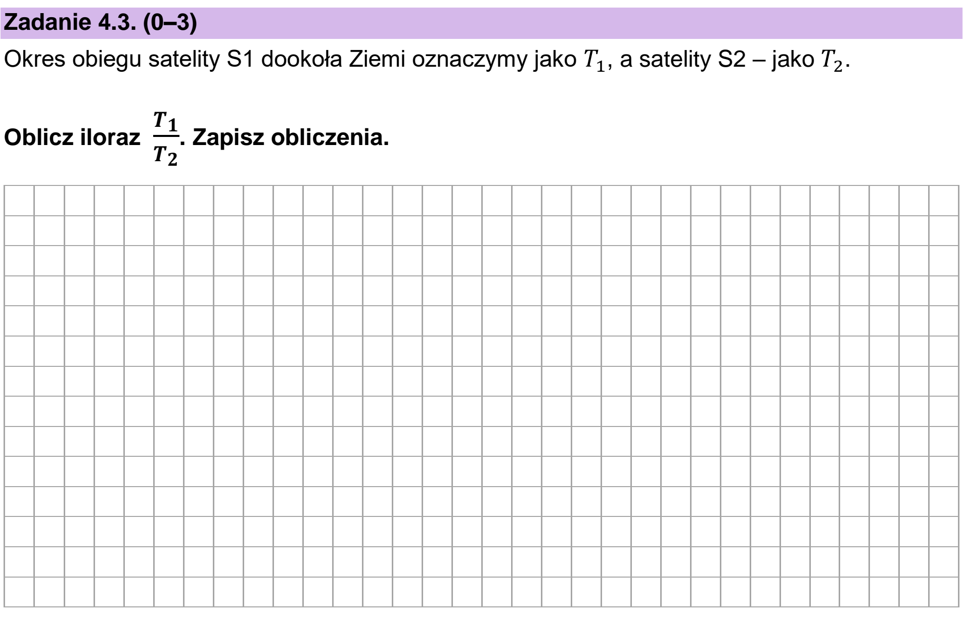 Matura dodatkowa, czerwiec 2025, zadanie 4.3