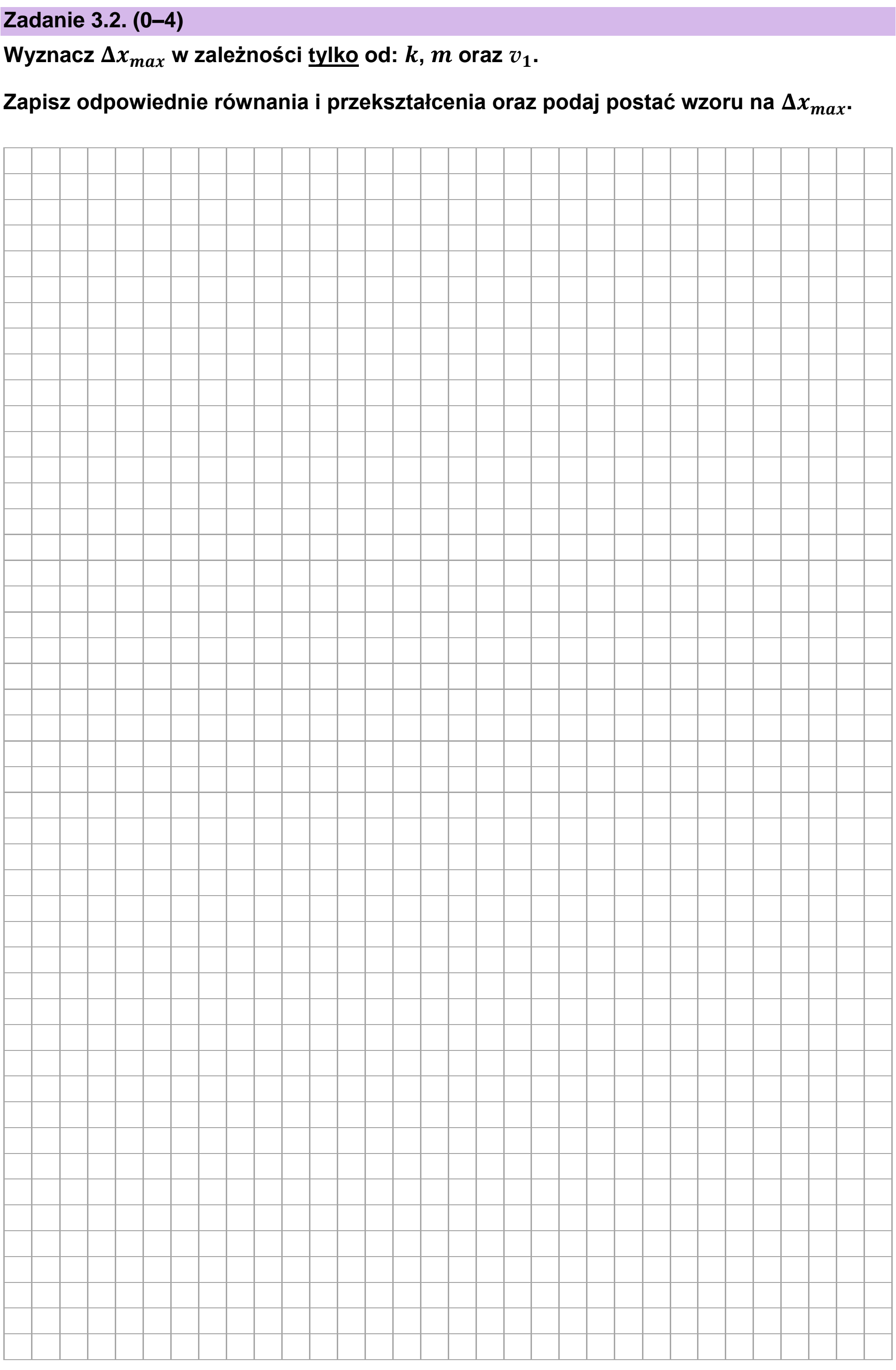 Matura dodatkowa, czerwiec 2026, zadanie 3.2