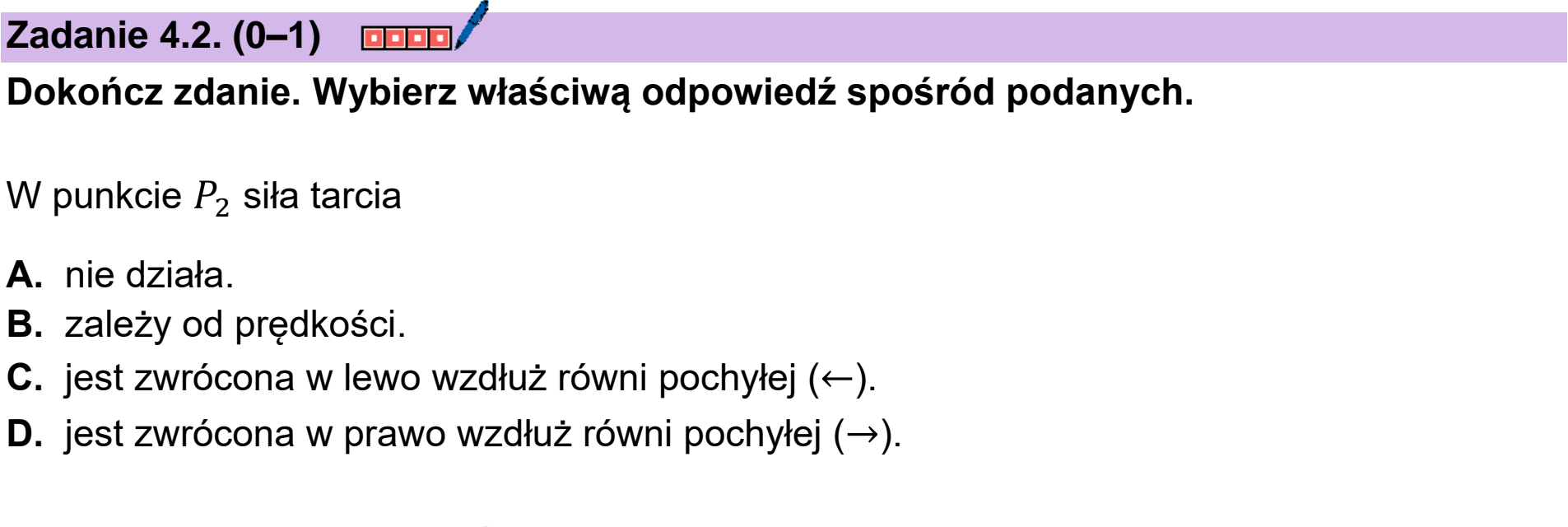 Matura dodatkowa, czerwiec 2026, zadanie 4.2