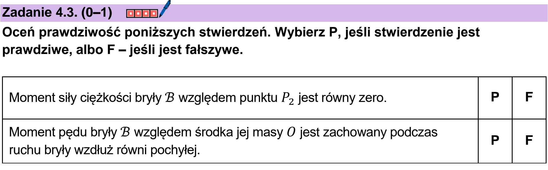 Matura dodatkowa, czerwiec 2026, zadanie 4.3