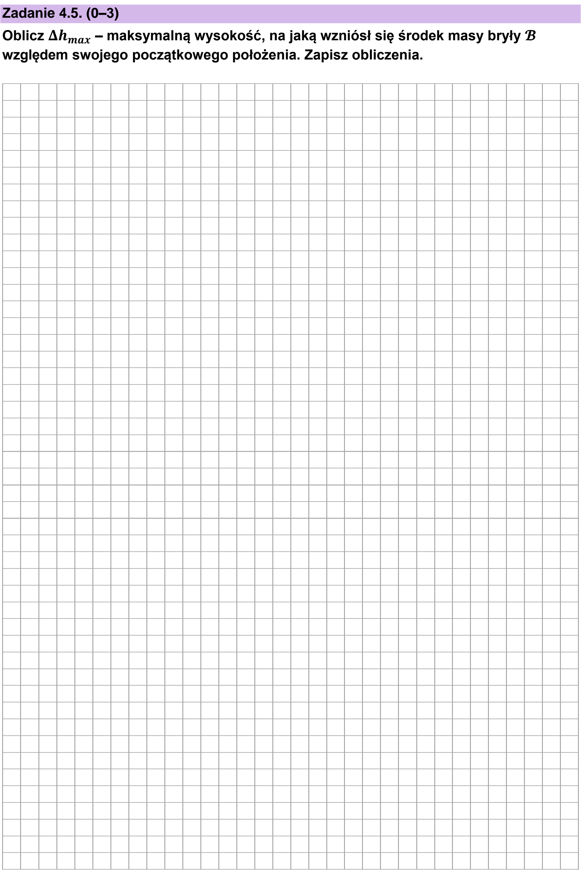 Matura dodatkowa, czerwiec 2026, zadanie 4.5