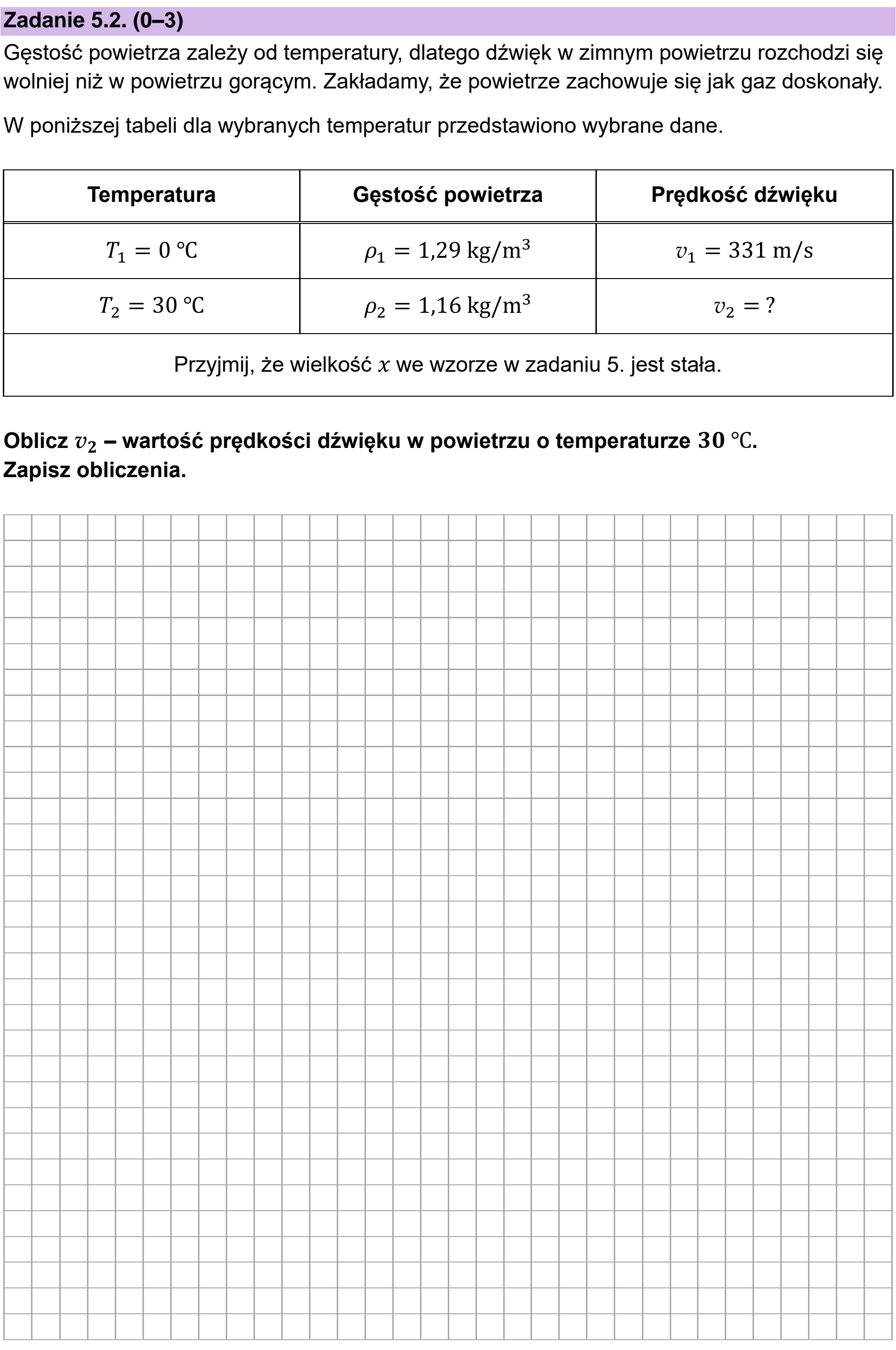Matura dodatkowa, czerwiec 2026, zadanie 5.2
