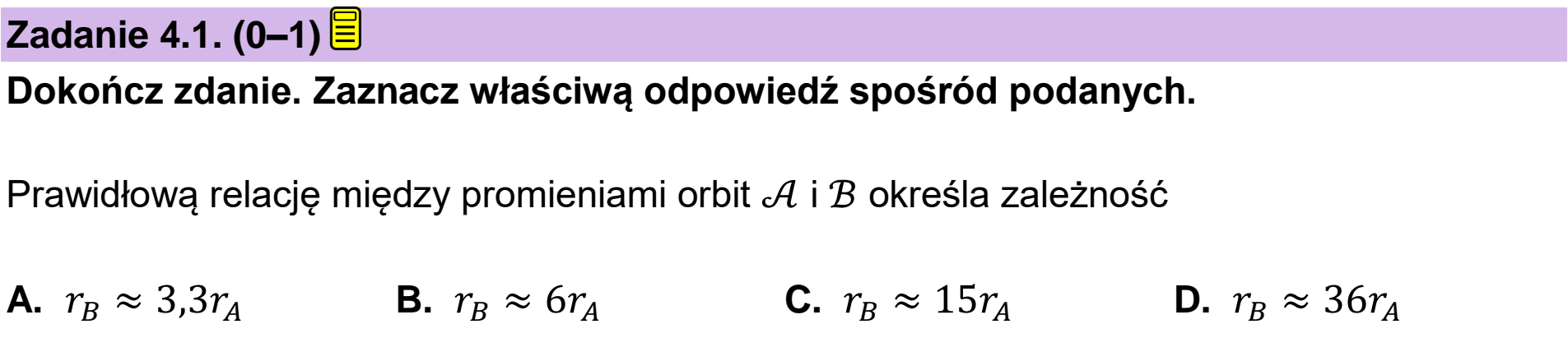 Matura próbna, grudzien 2022, zadanie 4.1