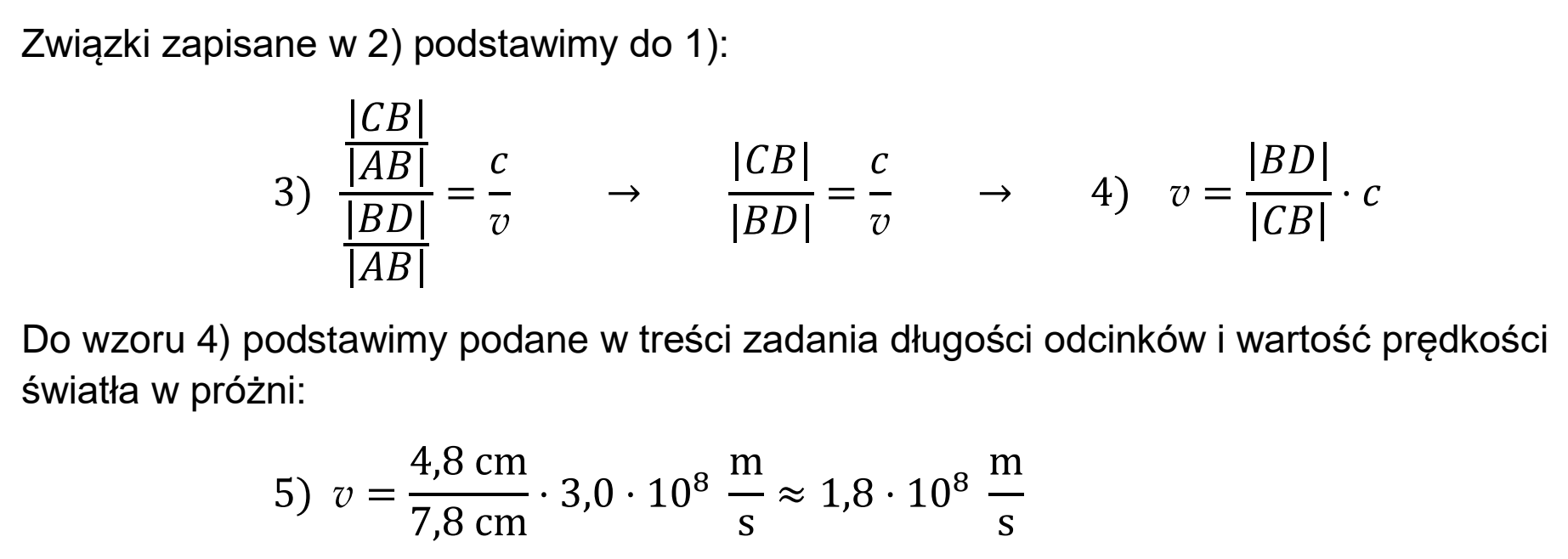 Matura, maj 2023, odpowiedź do zadania 9.2, fragment 2