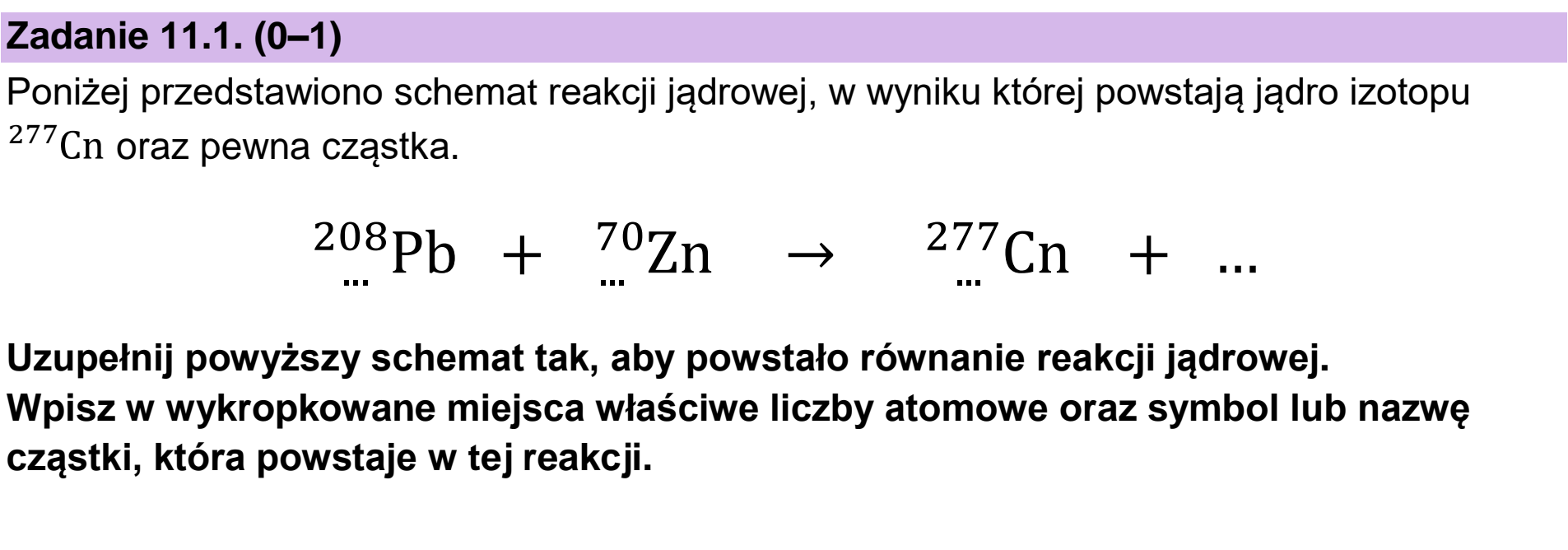 Matura, maj 2023, zadanie 11.1