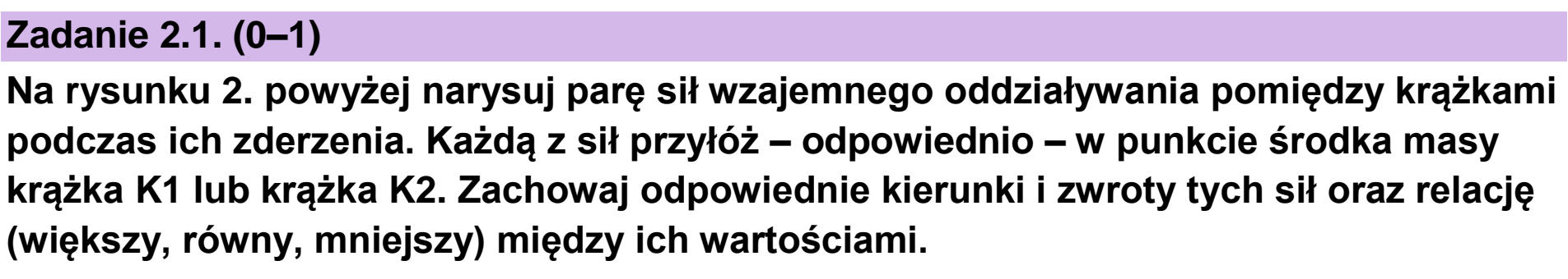 Matura, maj 2023, zadanie 2.1