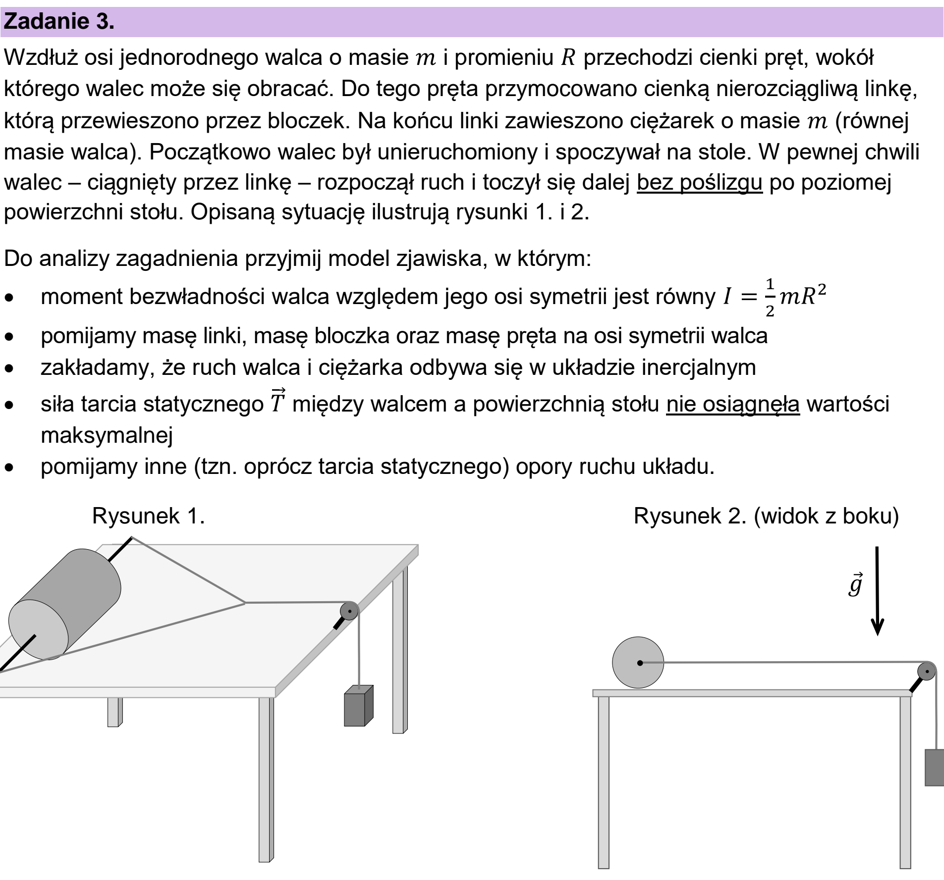 Matura, maj 2023, wstęp zadania 3