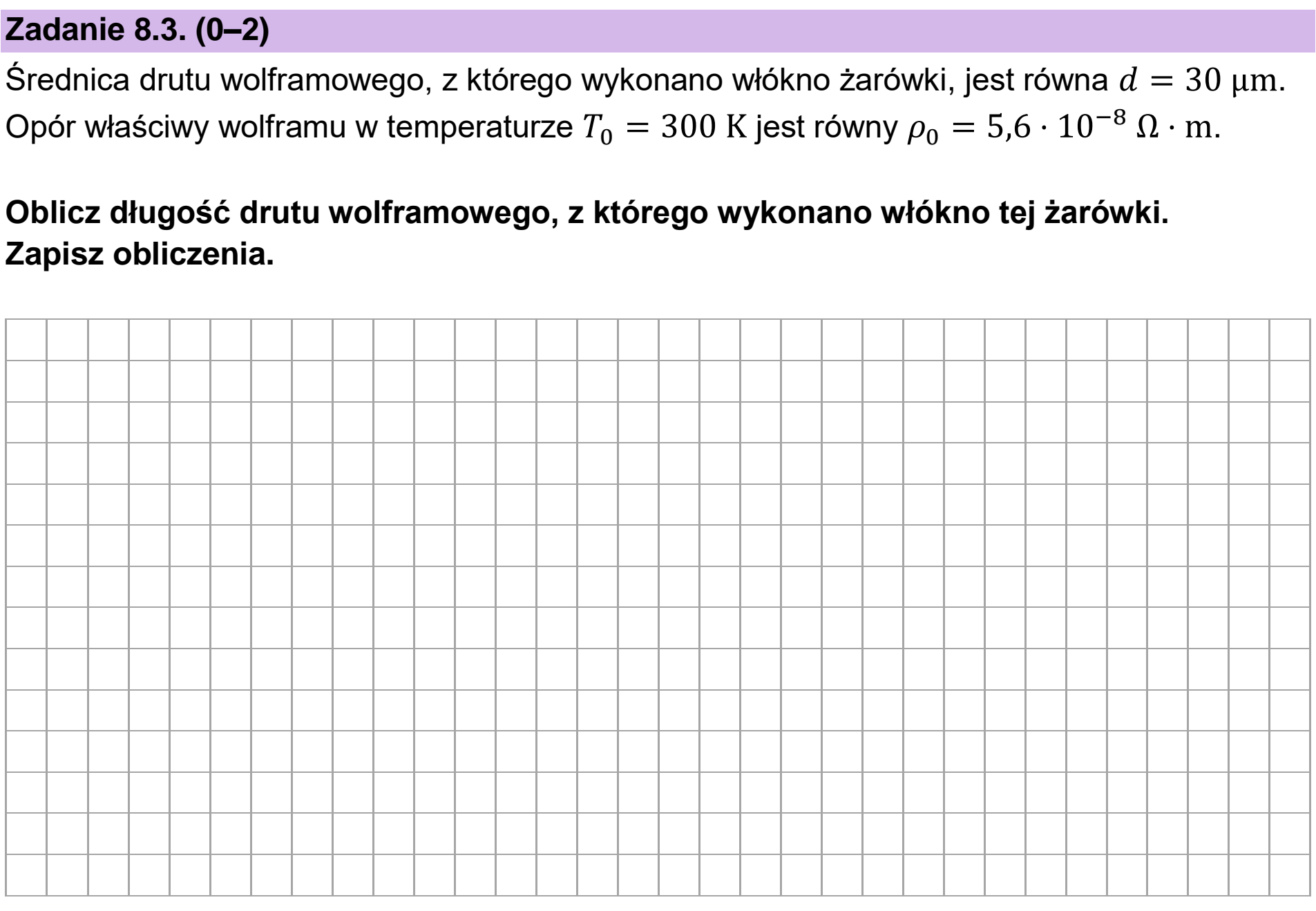 Matura, maj 2023, zadanie 8.3