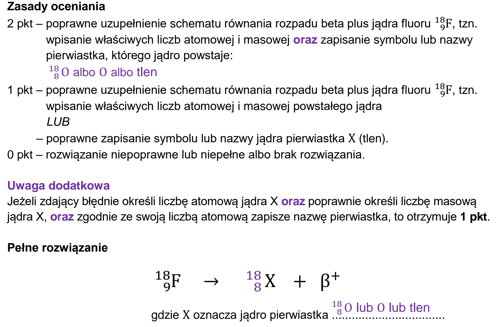 Matura, maj 2024, odpowiedź do zadania 11.2
