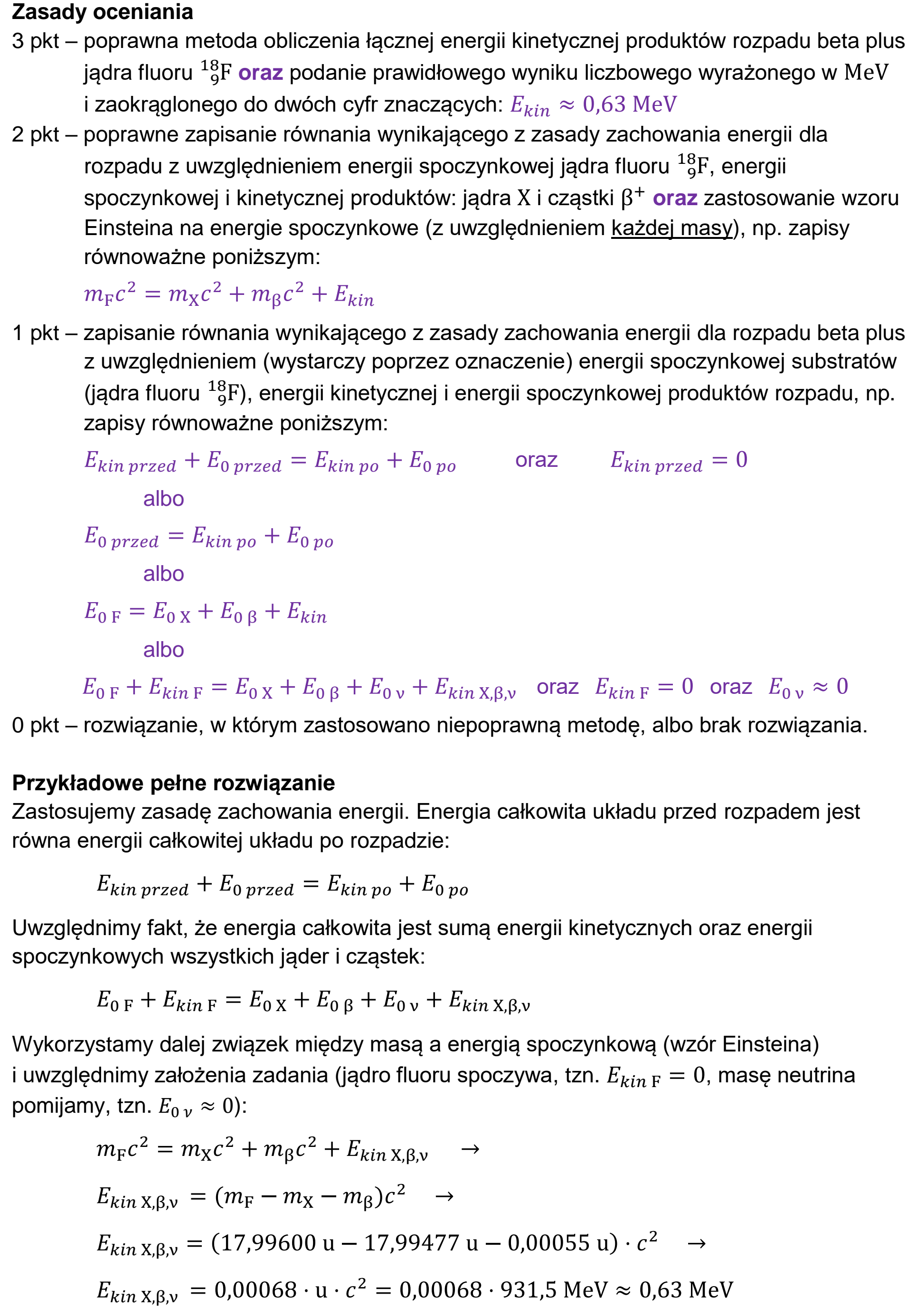 Matura, maj 2024, odpowiedź do zadania 11.3