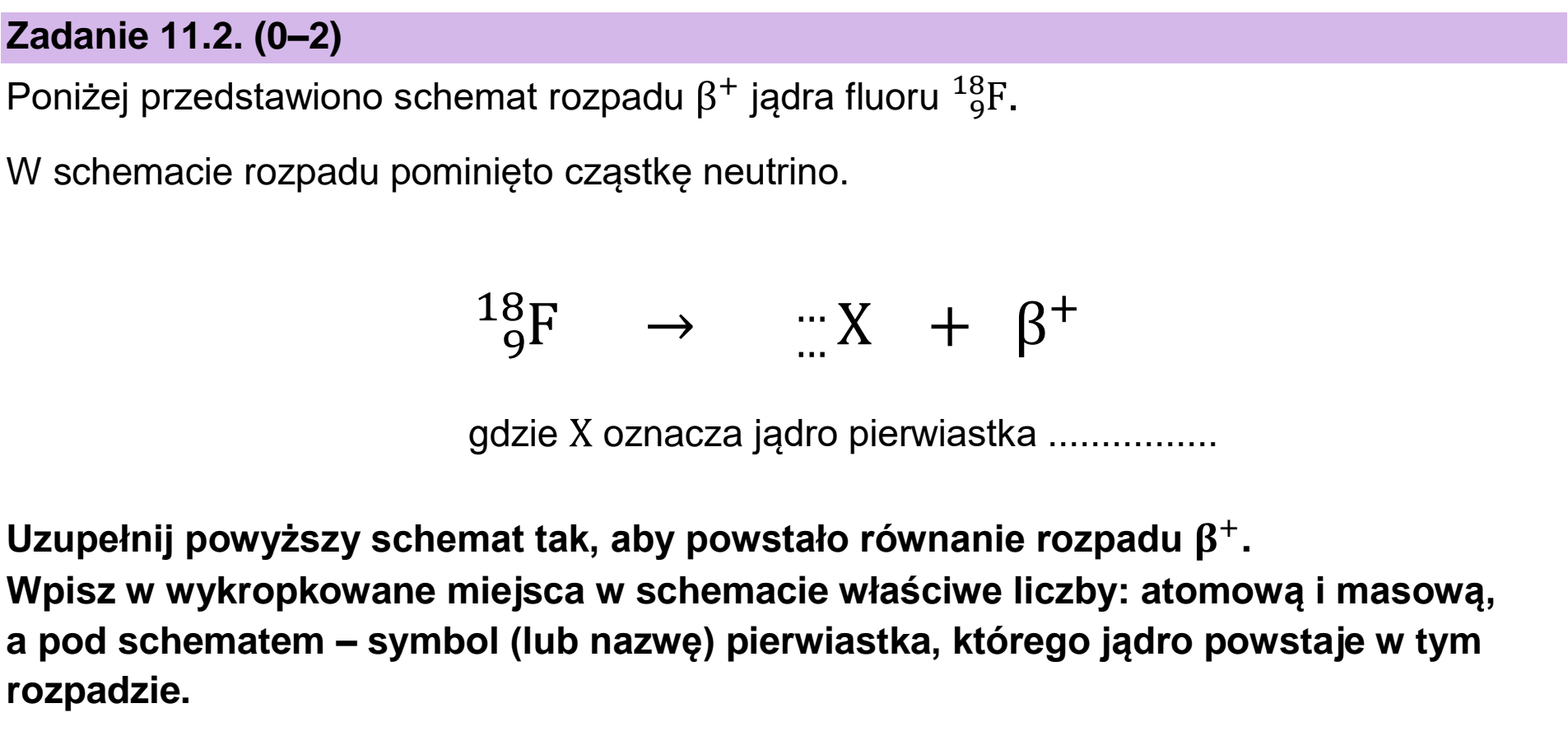 Matura, maj 2024, zadanie 11.2