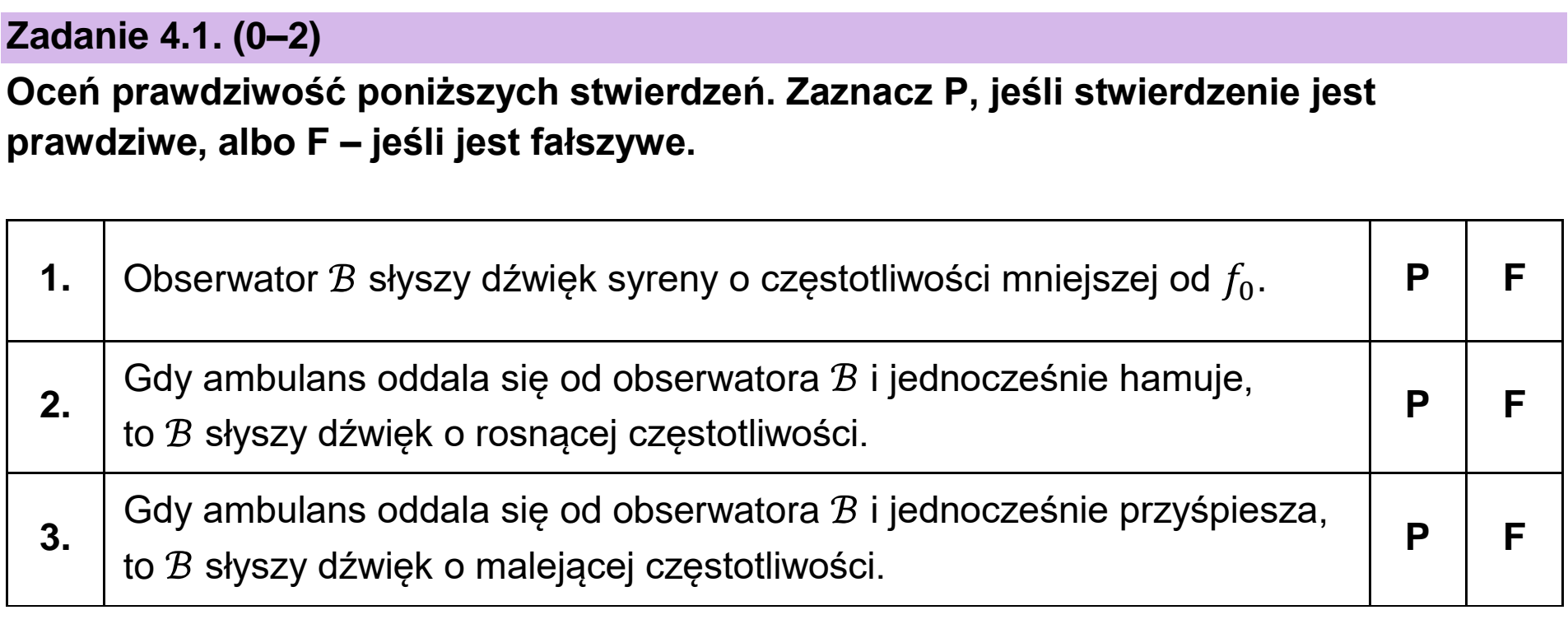 Matura, maj 2024, zadanie 4.1