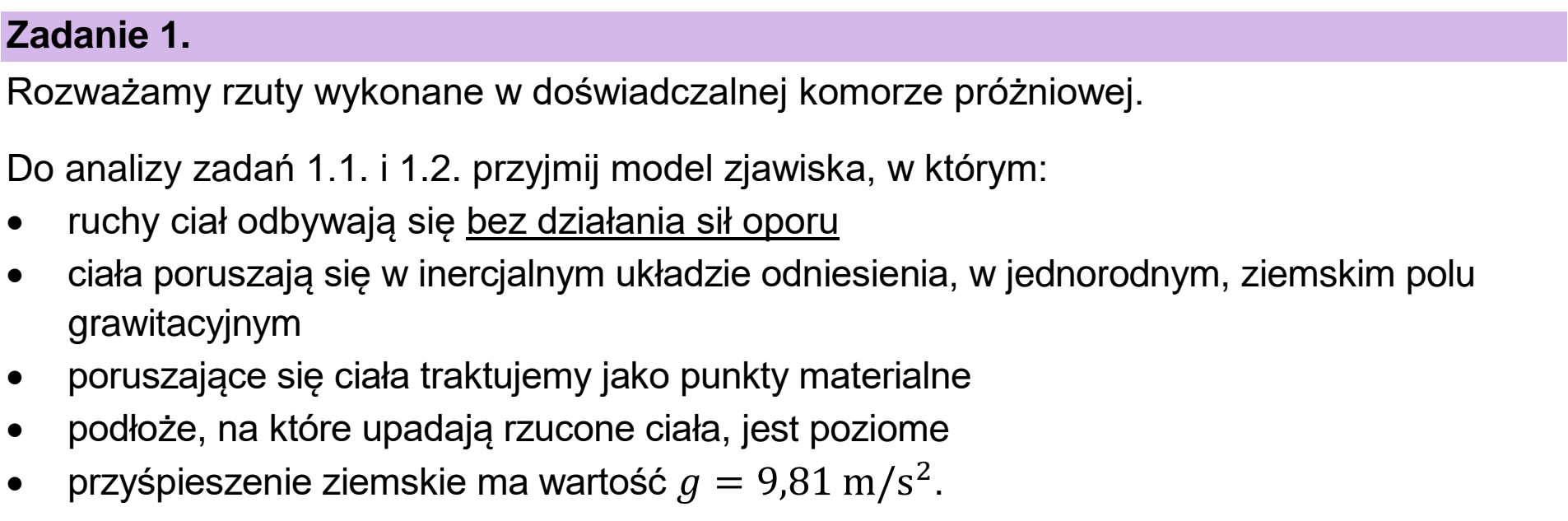 Matura, maj 2025, wstęp zadania 1
