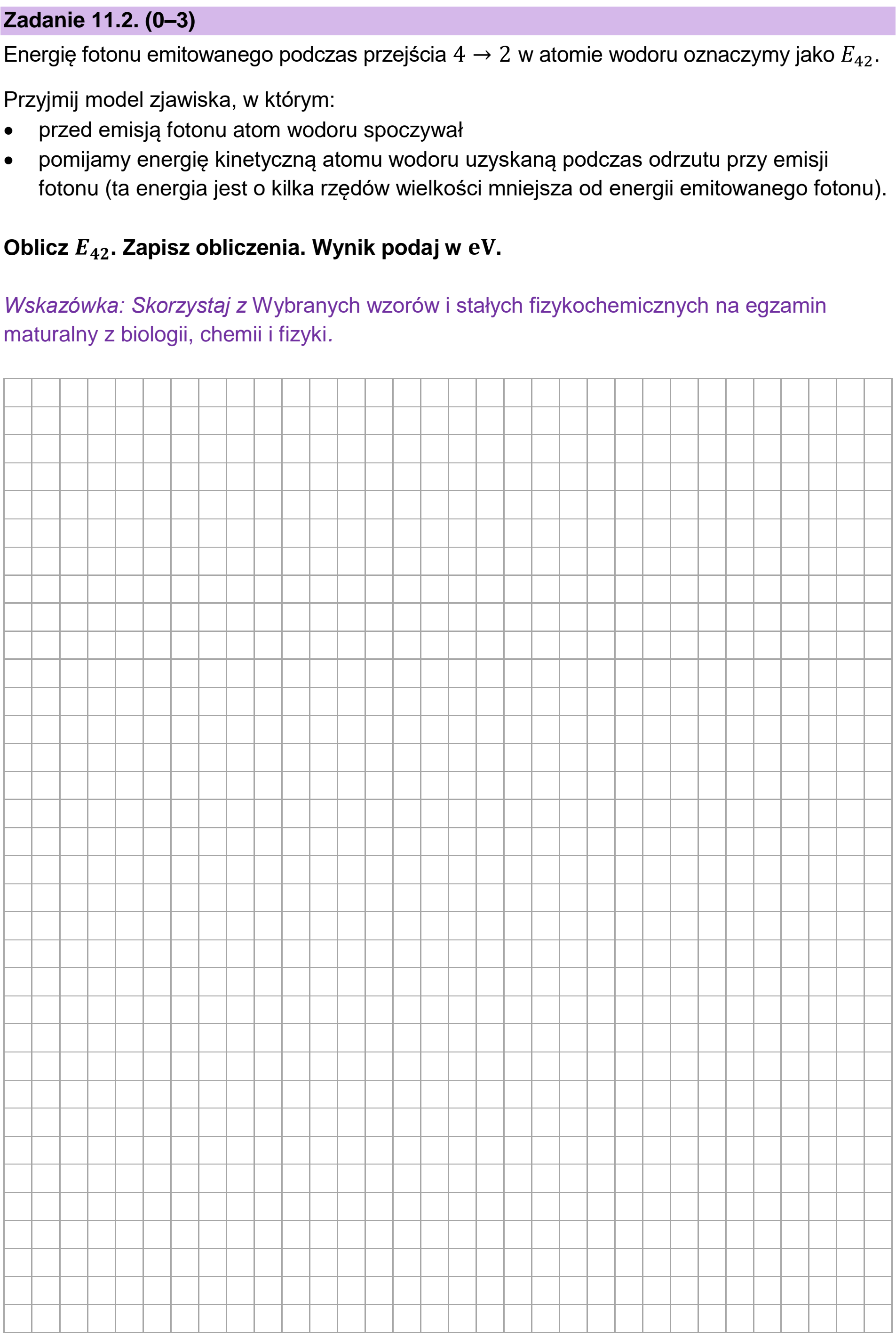 Matura, maj 2025, zadanie 11.2