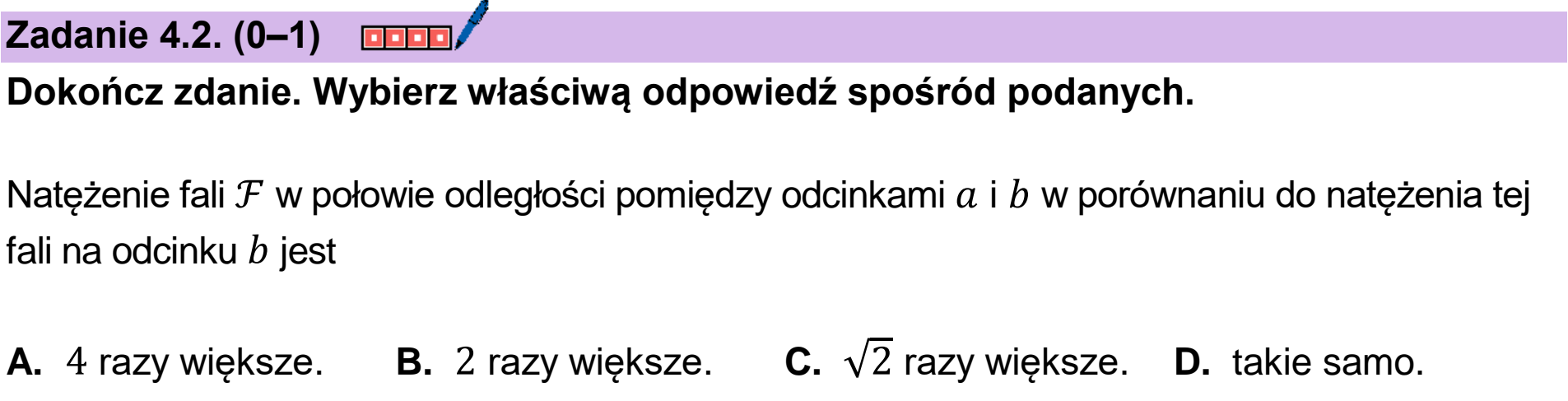 Matura, maj 2026, zadanie 4.2